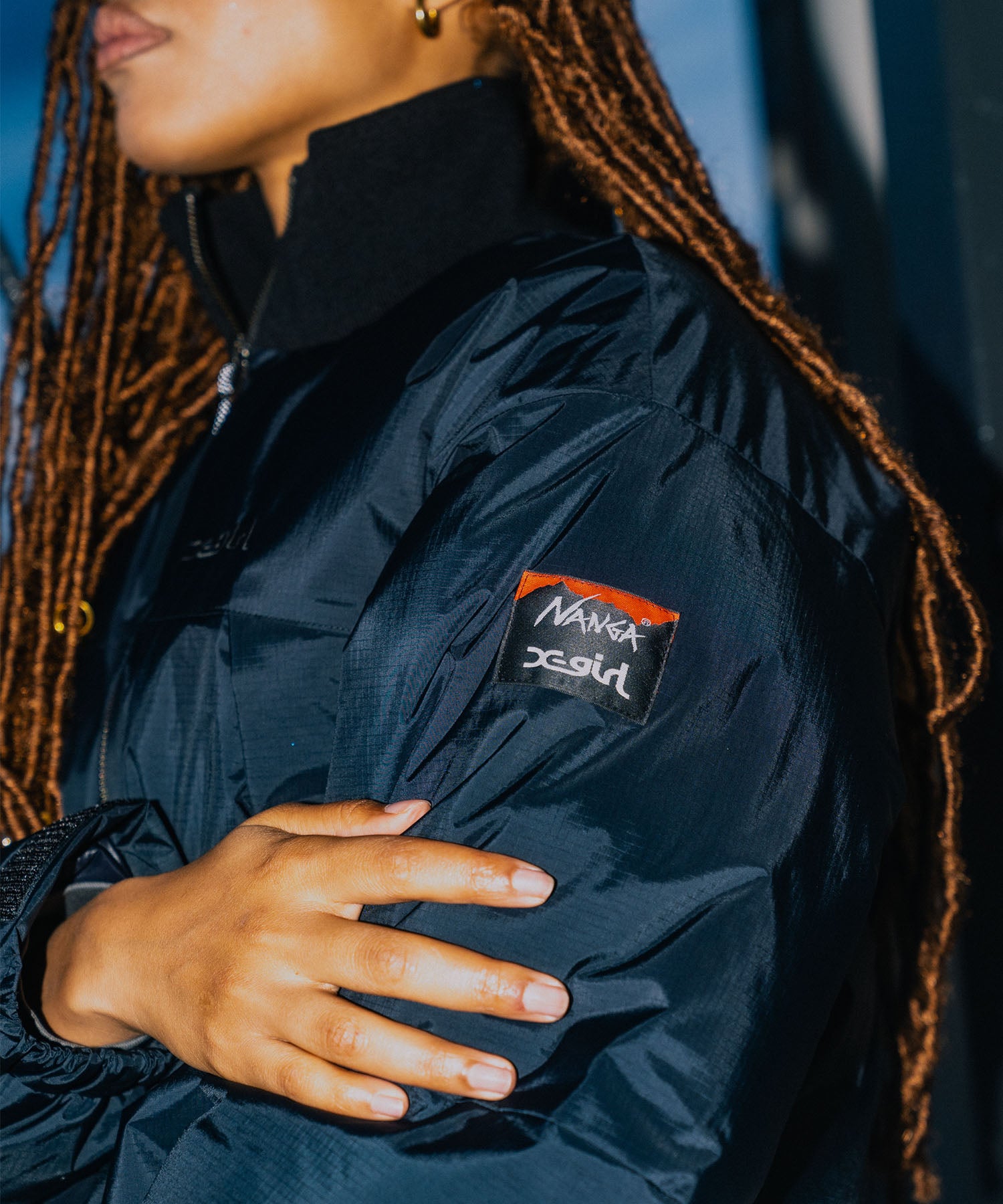 X-girl x NANGA PUFFER JACKET – NANGA ONLINE SHOP