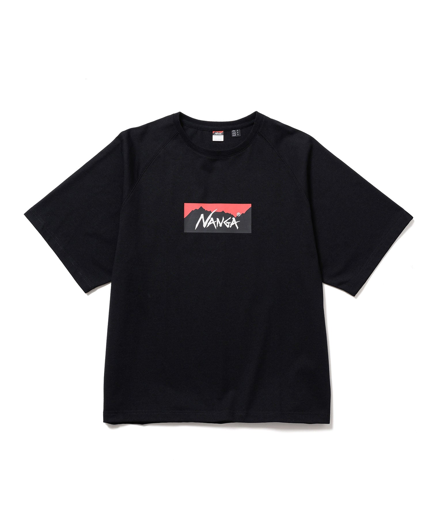 ECO HYBRID BOX LOGO LOOSE FIT TEE(UNISEX) – NANGA ONLINE SHOP