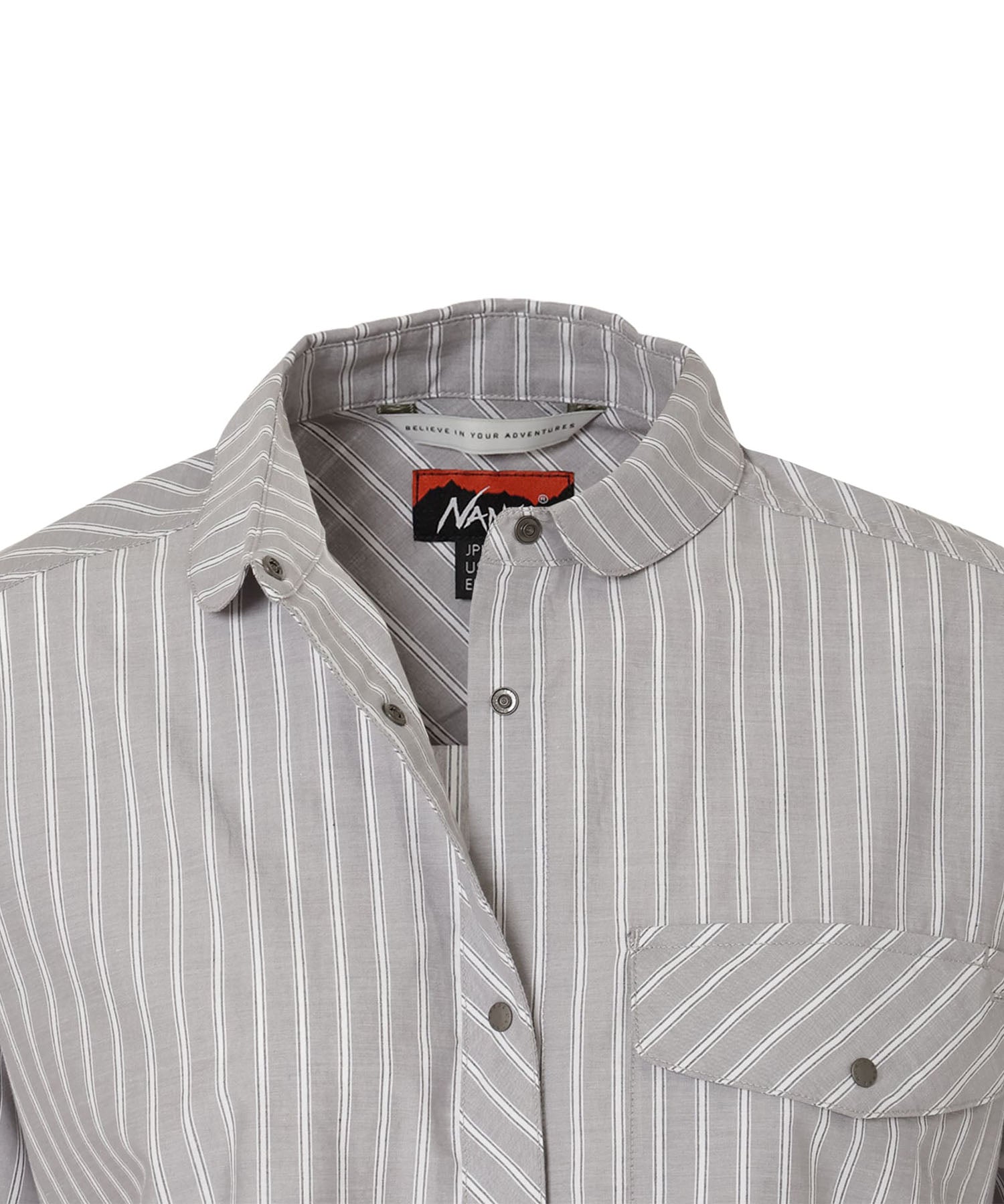 ナンガ シャツ スプリングストライプシャツ SPRING STRIPE SHIRT W N2501-1J508B レディース NANGA 25SS nng00000004089-01.jpg