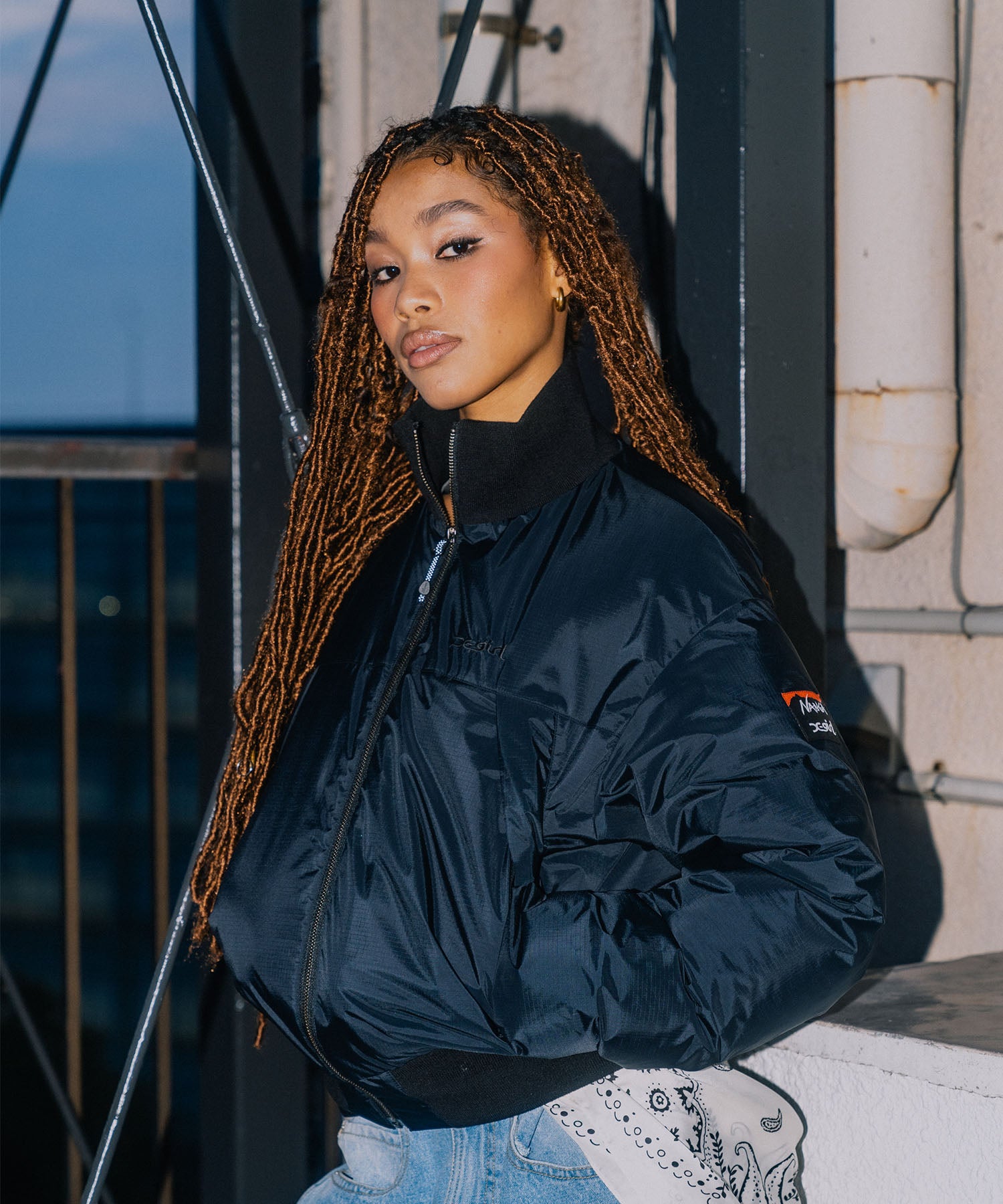 X-girl x NANGA PUFFER JACKET – NANGA ONLINE SHOP