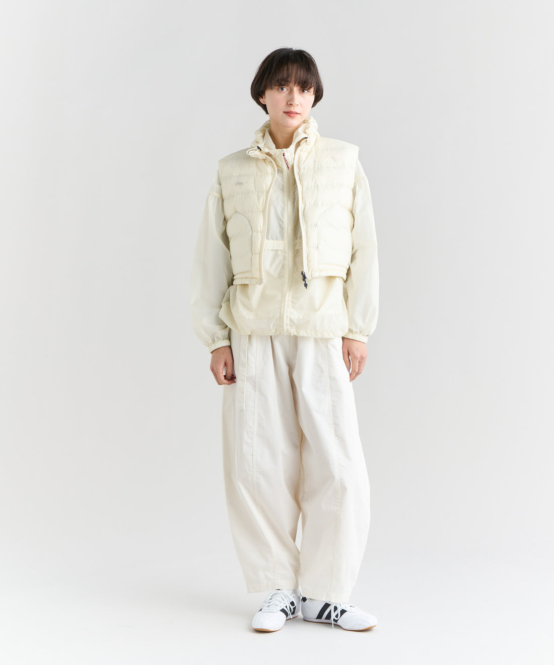 着用モデル：ウィメンズ 168cm ／ 着用サイズ：WM