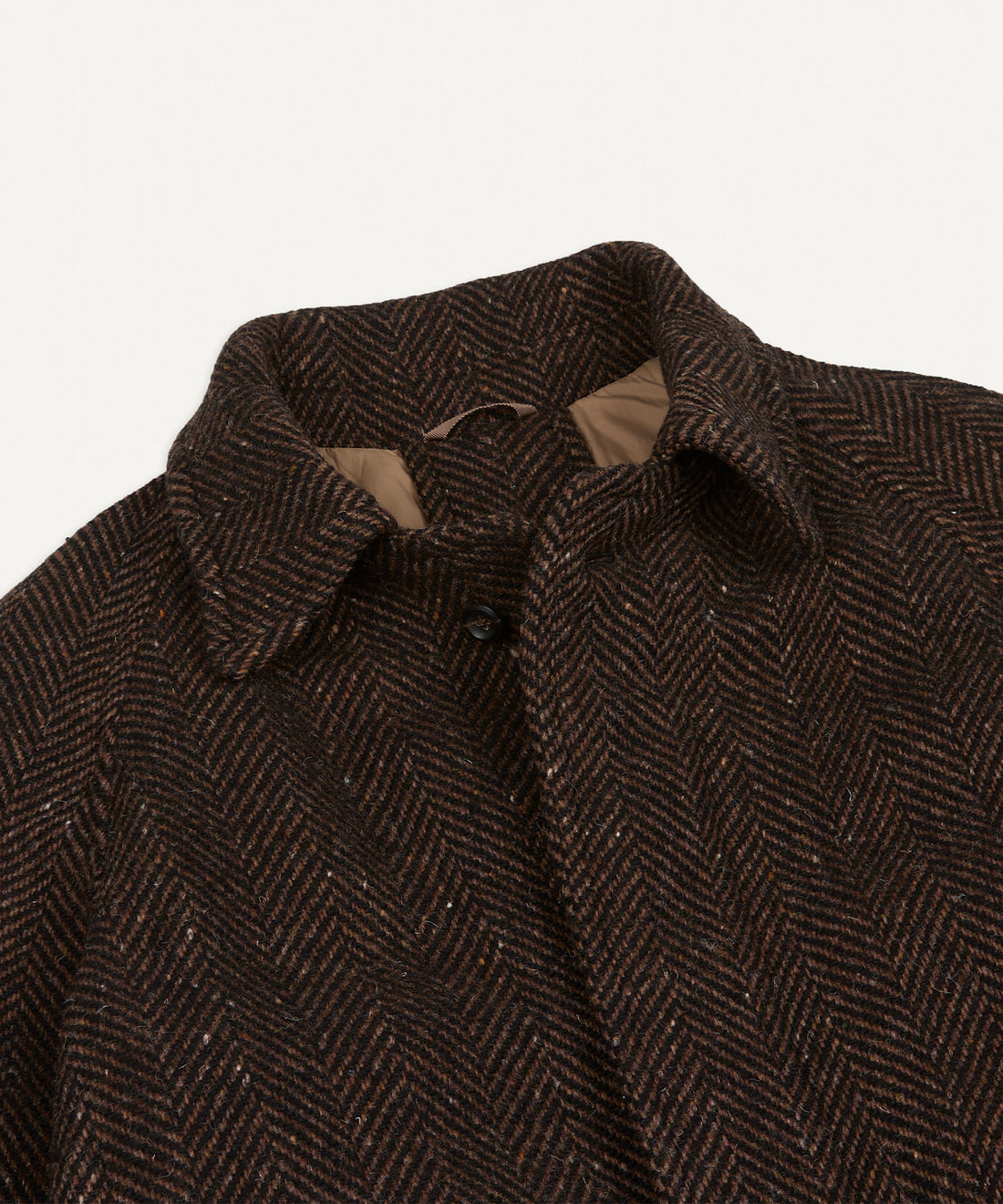 Drake's x NANGA MKIV QUILTED RAGLAN COAT