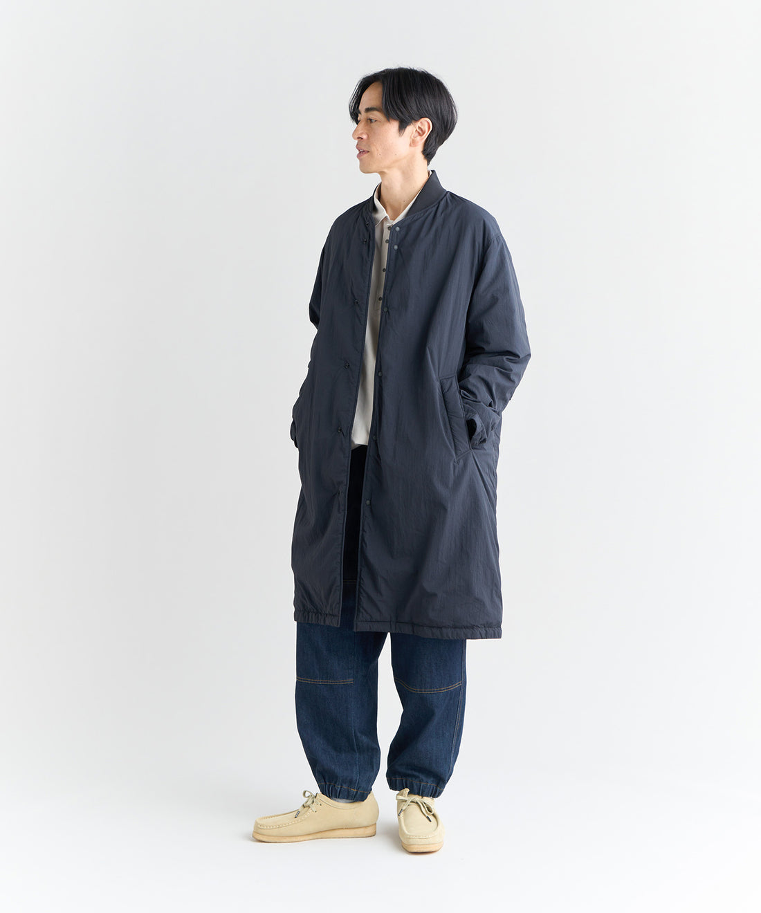 着用モデル：メンズ 180cm ／ 着用サイズ：L