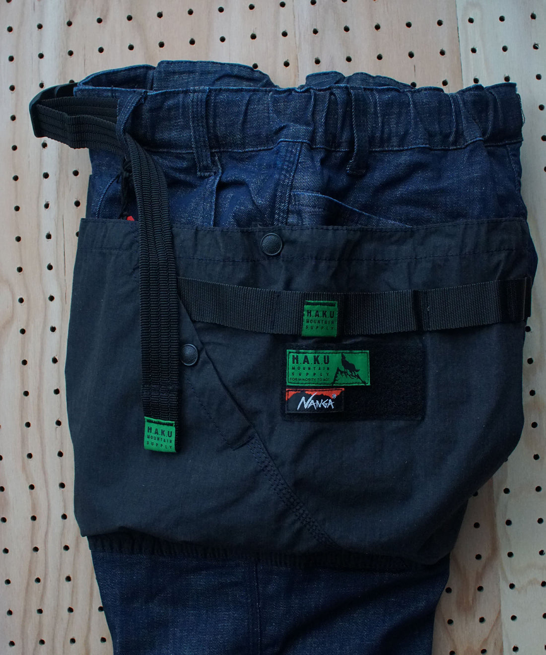 NANGA×H.A.K.U. ナローテーパードパンツ (HK-S119)
