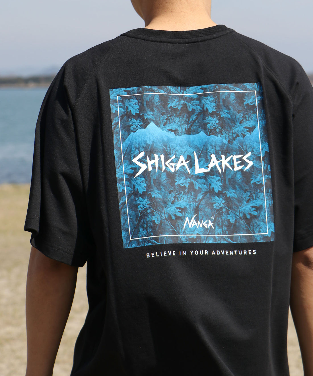 NANGA×滋賀レイクス ルーズフィット Tシャツ