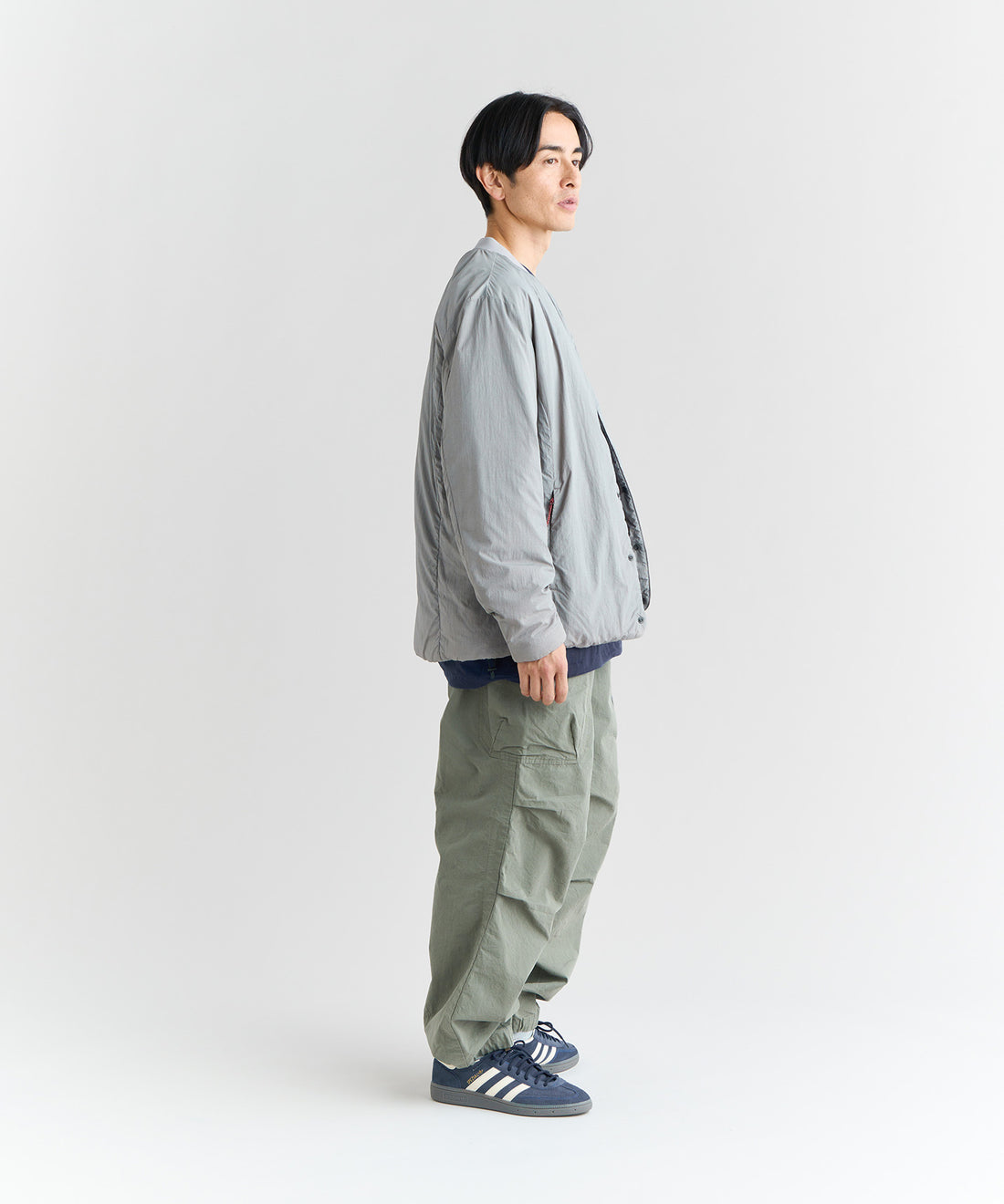 着用モデル：メンズ 180cm ／ 着用サイズ：L