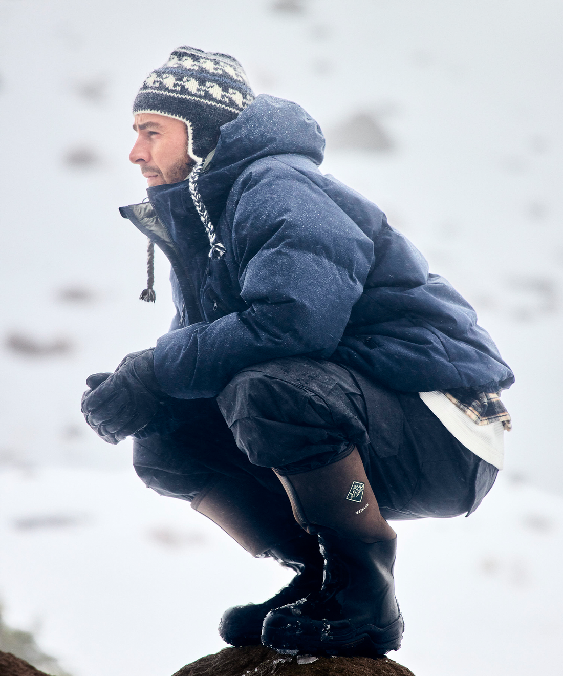 NANGA HOODED CHUTE DOWN JACKET