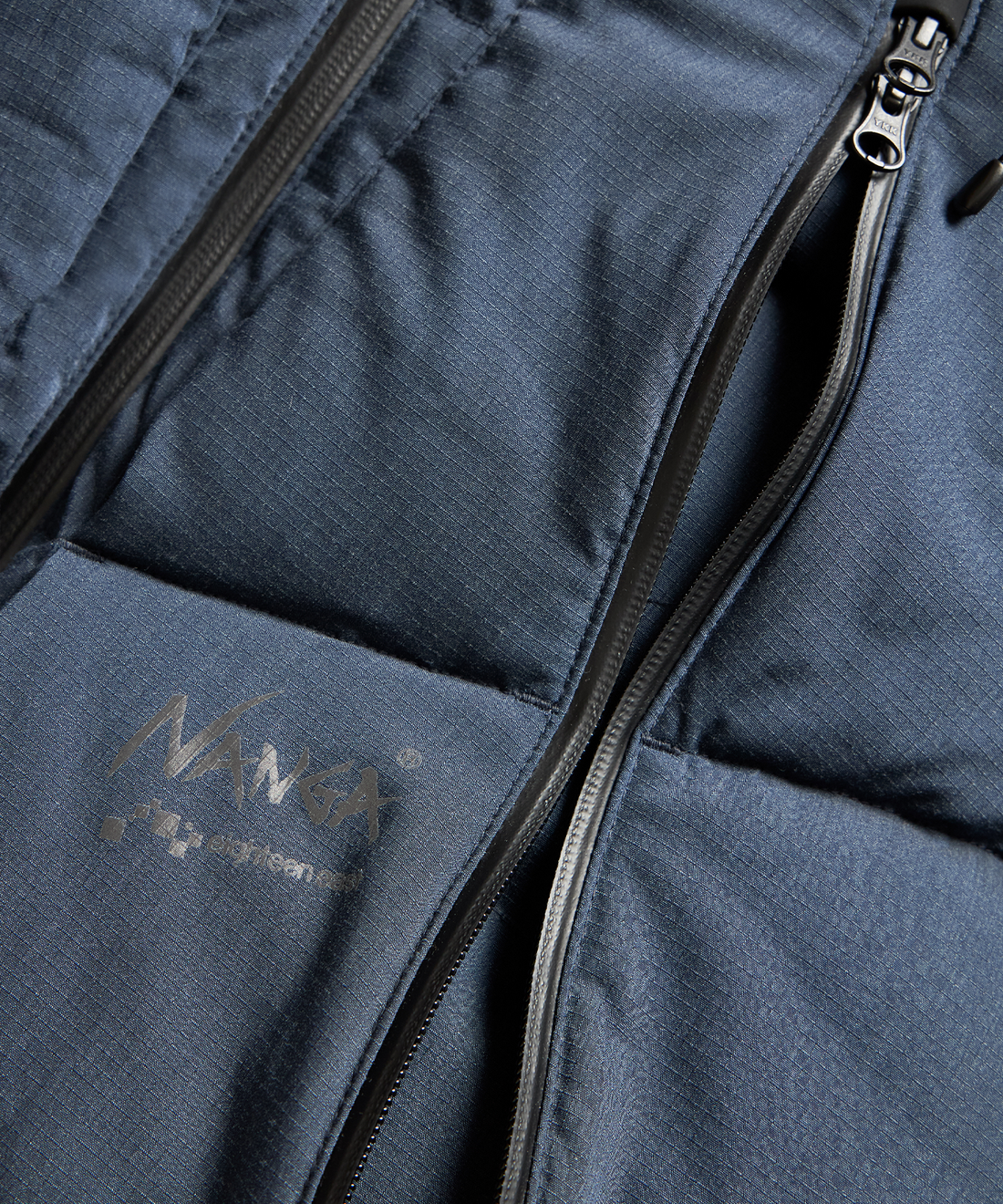 NANGA HOODED CHUTE DOWN JACKET