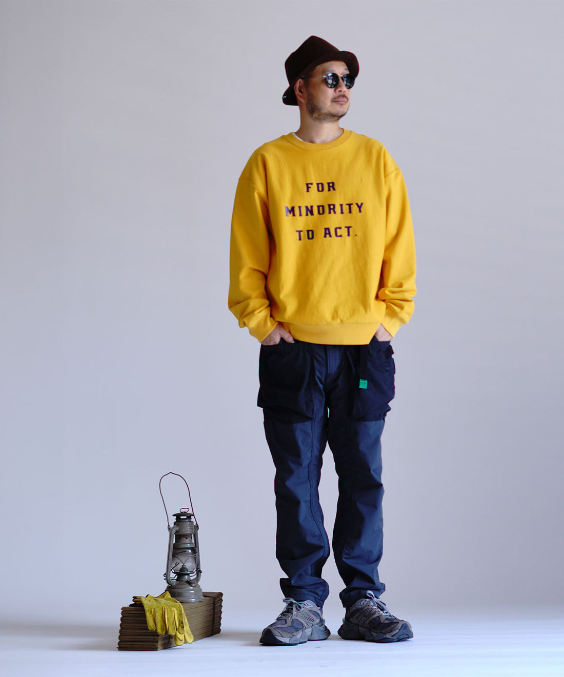 着用モデル：メンズ 178cm ／ 着用サイズ：L