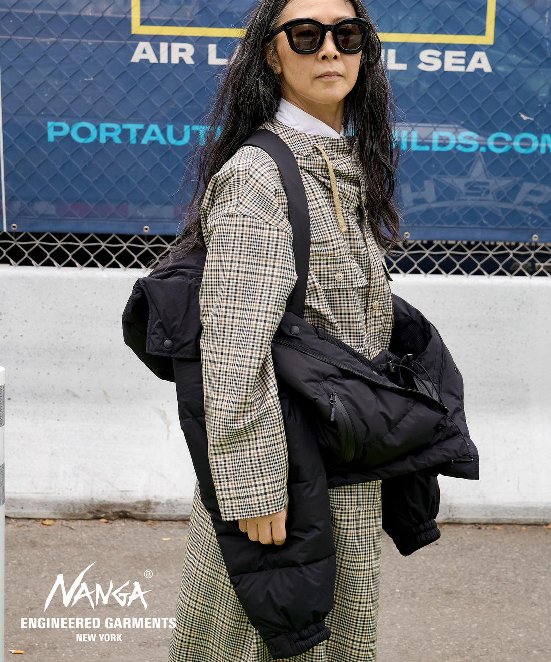 NANGA×ENGINEERED GARMENTS Detachable Down Coat