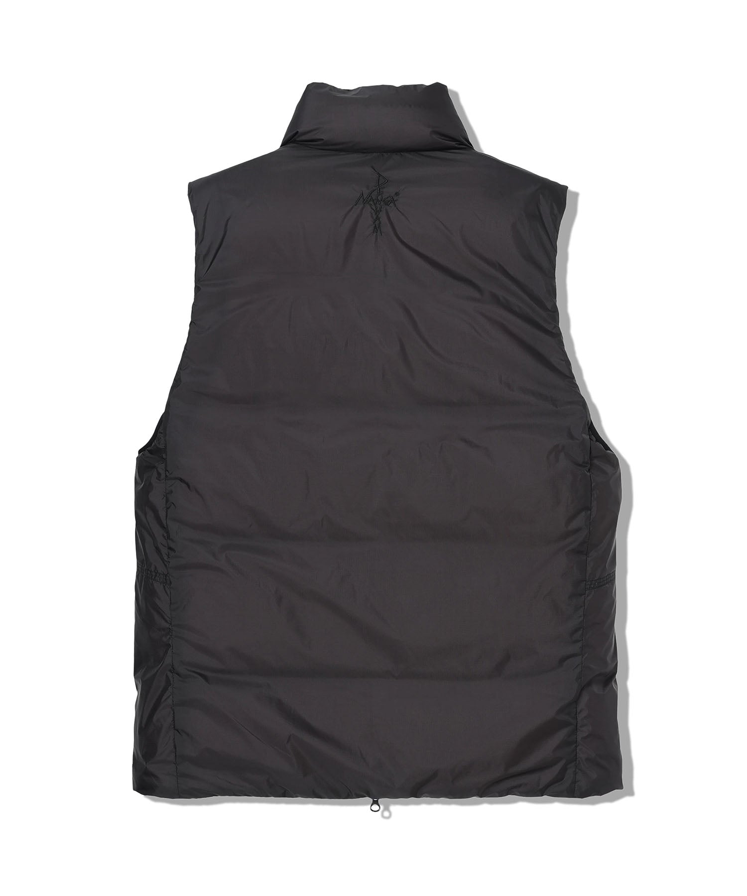 ★未使用品★ ガノッシュ ダウンベスト 黒 ハーフネッククロップドダウンベスト | ファッション通販サイト NUGU