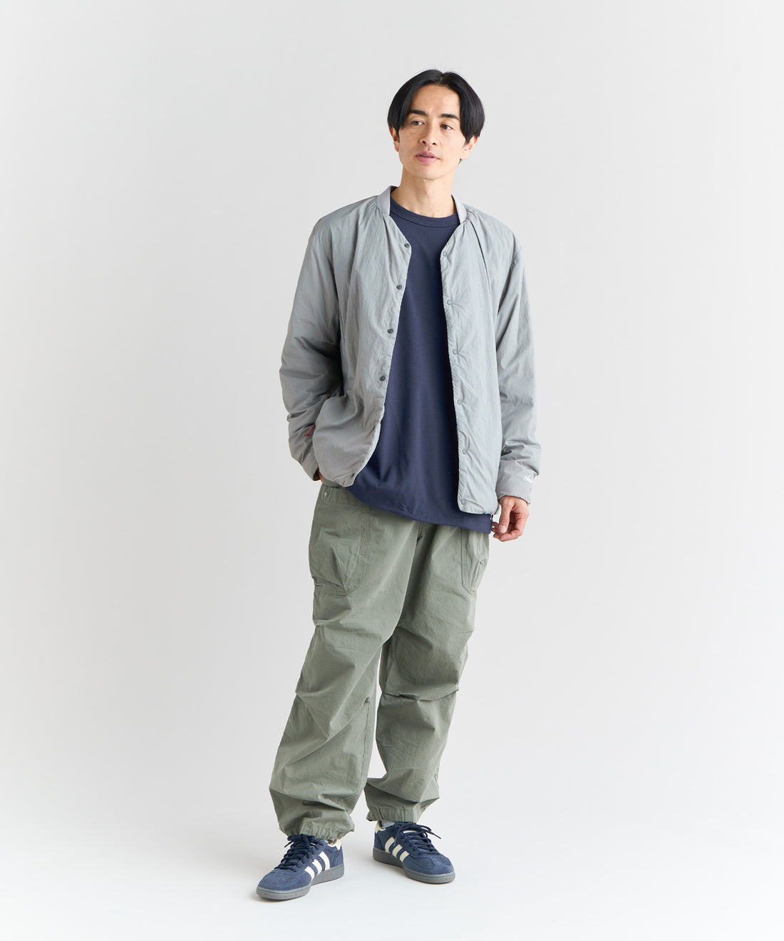 着用モデル：メンズ 180cm ／ 着用サイズ：L