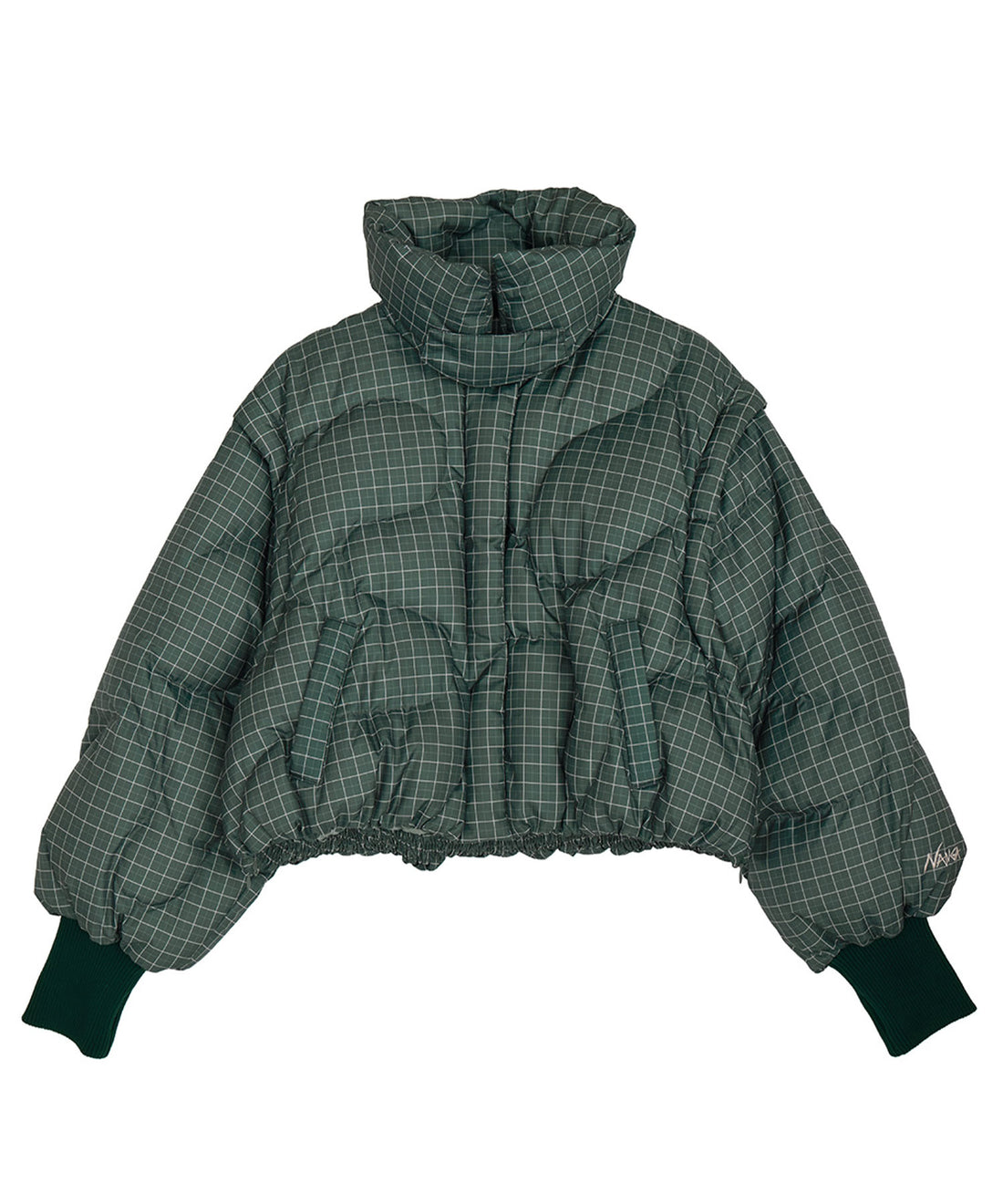 NANGA × Ameri 2WAY WAVE CHECK ダウンコート