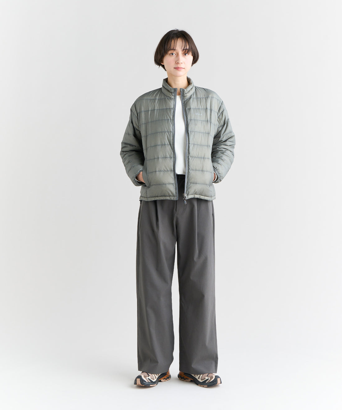 着用モデル：ウィメンズ 168cm ／ 着用サイズ：WM