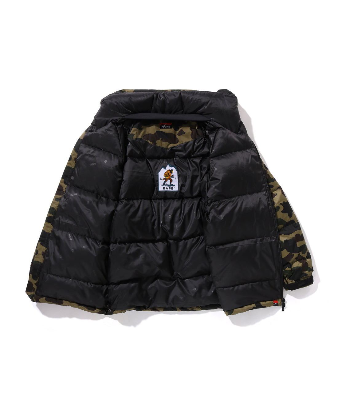 NANGA×BAPE 1ST CAMO AURORA TEX DOWN JACKET M