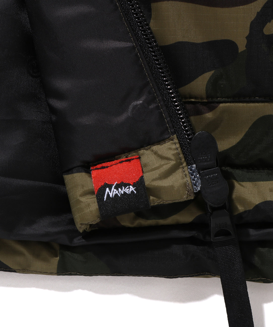 NANGA×BAPE 1ST CAMO AURORA TEX DOWN JACKET M