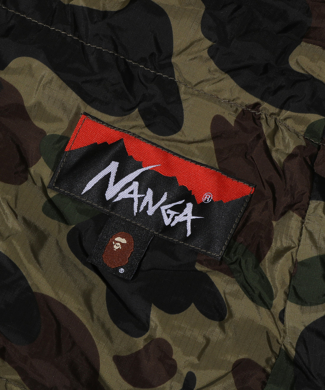 NANGA×BAPE 1ST CAMO AURORA TEX 600DX M