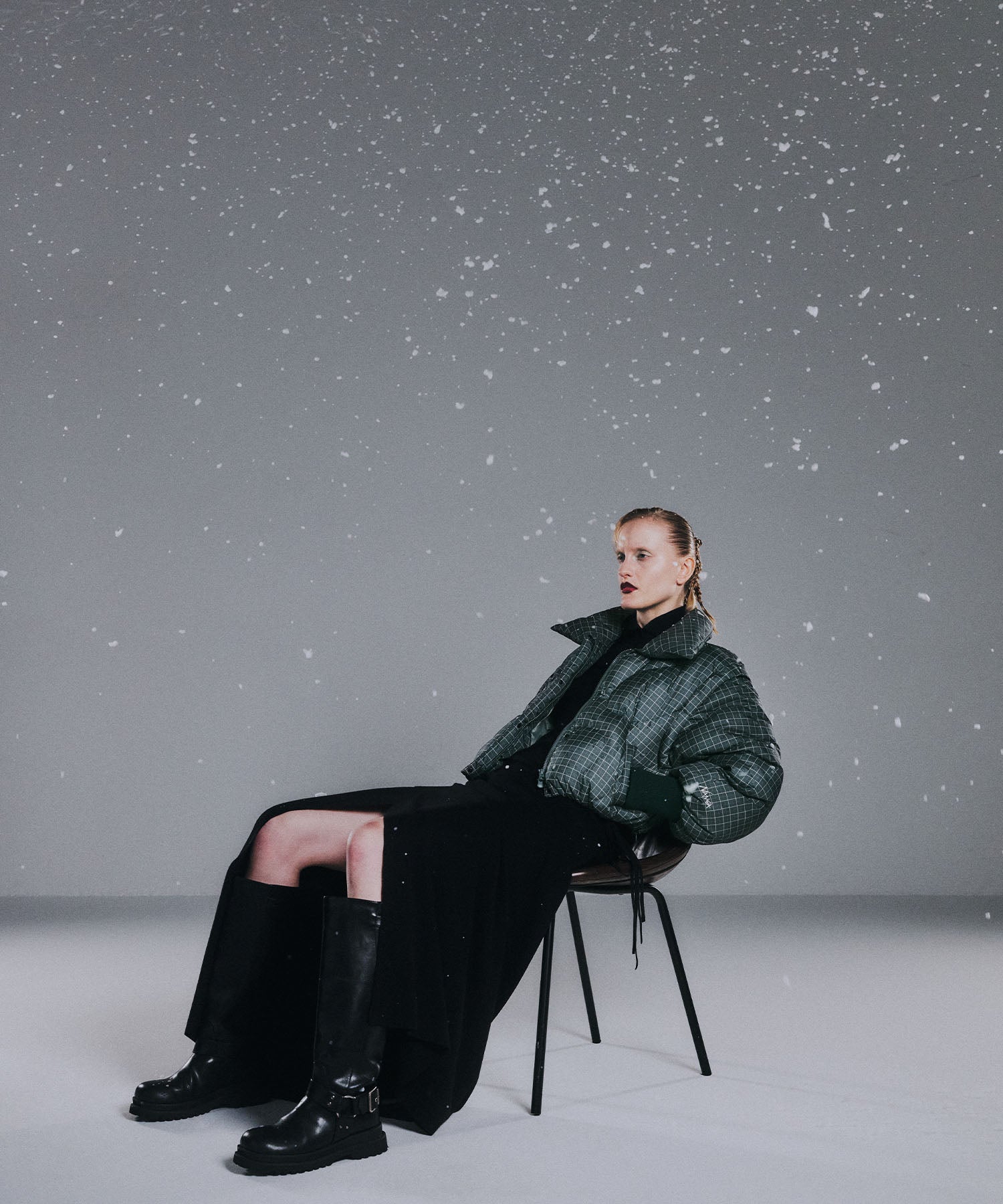 NANGA × Ameri 2WAY WAVE CHECK DOWN COAT NANGA × Ameri 2WAY WAVE CHECK ダウンコート – NANGA ONLINE SHOP