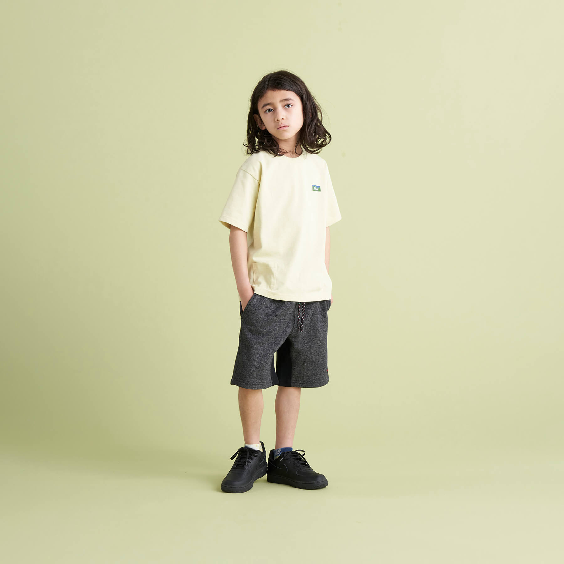 ECO HYBRID MINI BOX LOGO KIDS TEE / エコハイブリッドキッズミニ 