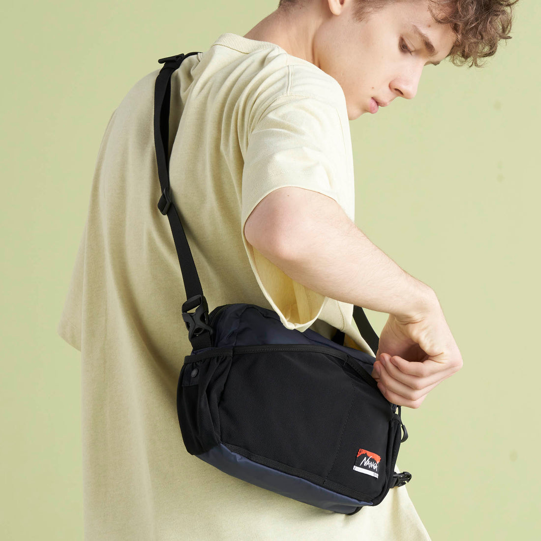 【直営店限定】NANGA×TEMPRA AURORA TEX SHOULDER BAG (BLK)