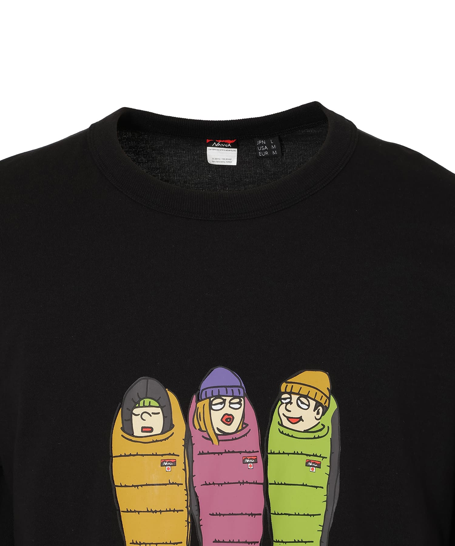 アウトドア寝具 NANGAxLIBERAIDERS ECO HYBRID L/S TEE エコハイブリッド ロングスリーブ Tシャツ / 3SLB – NANGA ONLINE SHOP