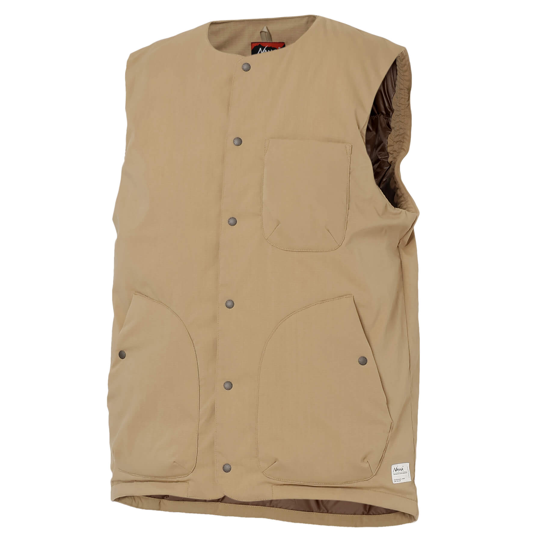 TAKIBI RIPSTOP INNER DOWN VEST/タキビリップストップインナーダウン