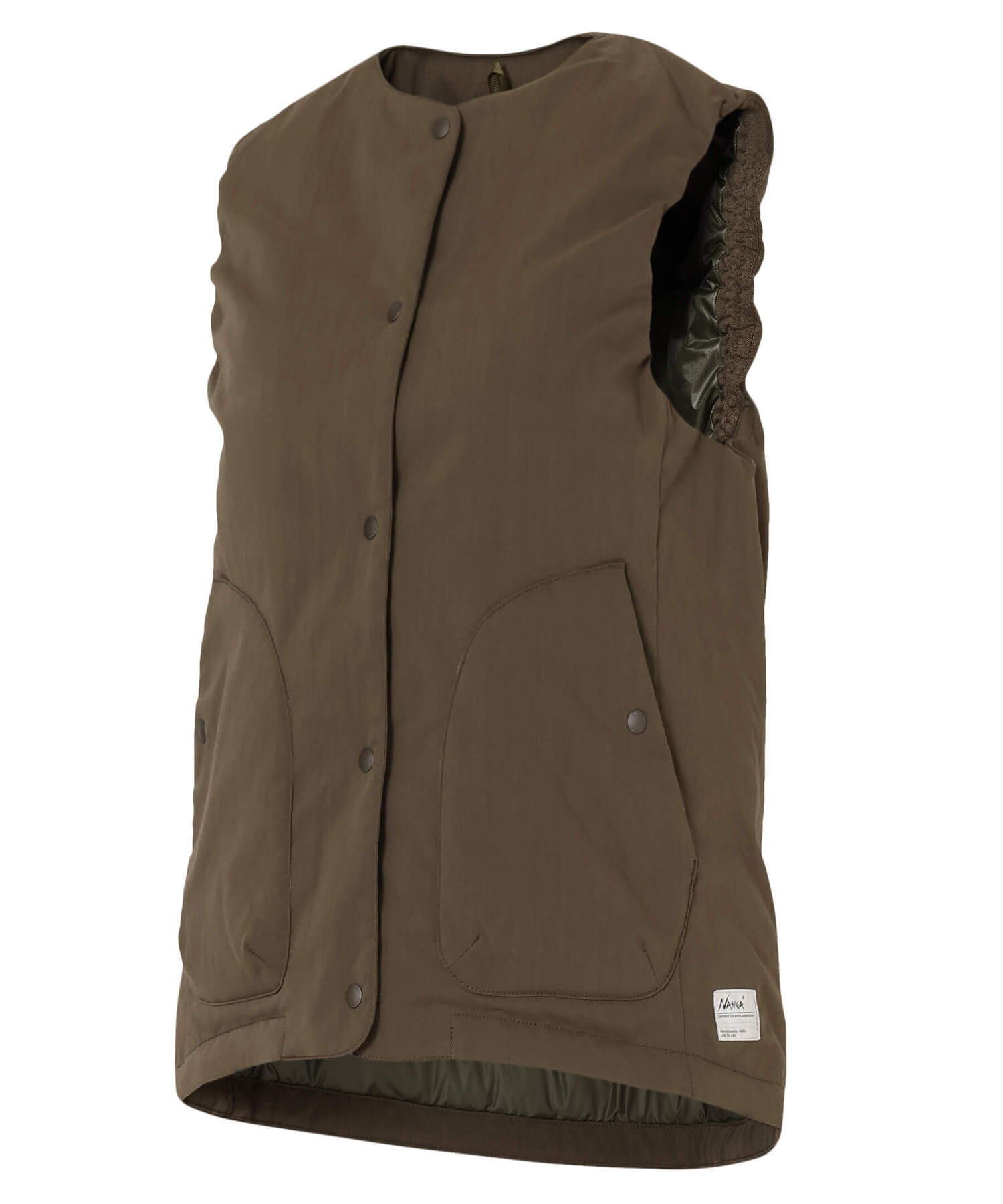NANGA×LIBERAIDERS リップストップ ナイロン ダウンベスト