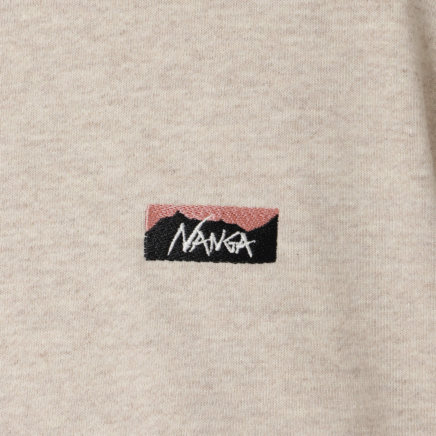 NANGA/ナンガ ECO HYBRID BOX LOGO SWEAT HOODIE エコ