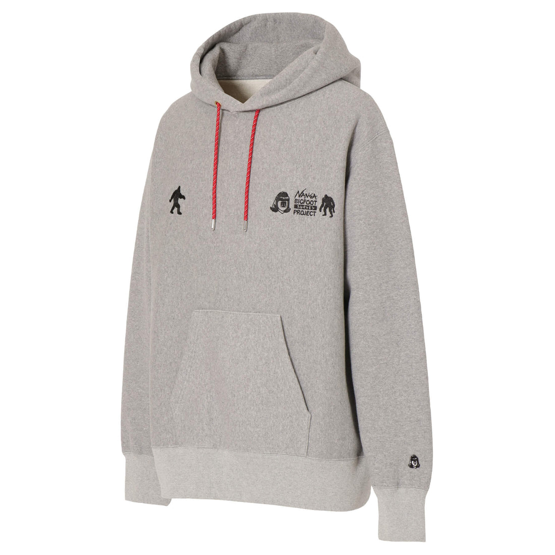 NANGA×TACOMA FUJI RECORDS BIGFOOT SURVEY PROJECT LOGO HOODIE(UNISEX)