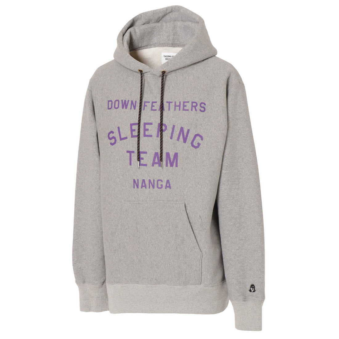 【直営店限定】NANGA×TACOMA FUJI RECORDS DOWN FEATHERS SLEEPING TEAM HOODIE(UNISEX)