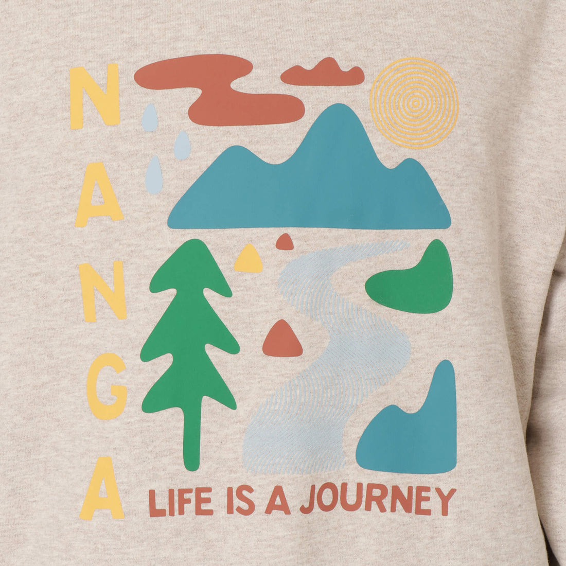 LIFE IS A JOURNEY NATURE ELEMENTS SWEAT HOODIE(UNISEX)