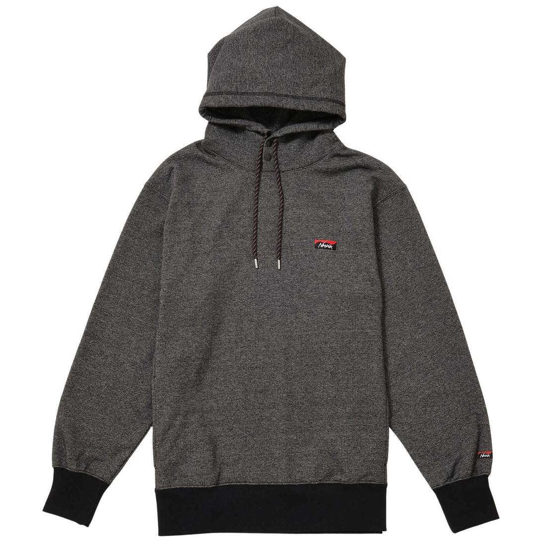 ECO HYBRID MINI BOX LOGO EMBROIDERY SWEAT HOODIE(UNISEX)