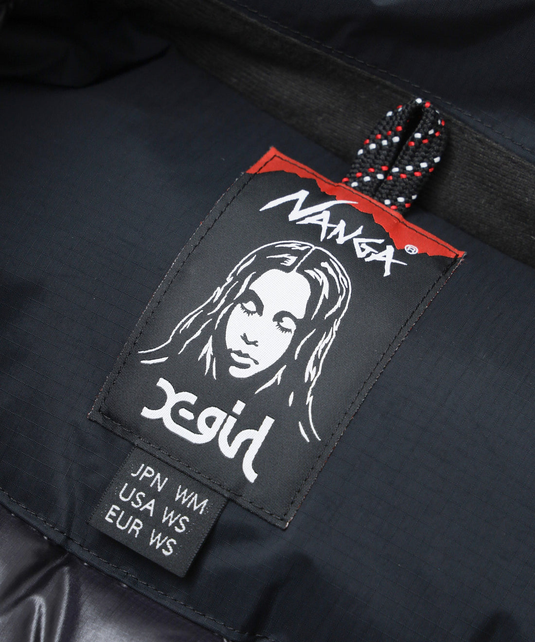 X-girl×NANGA PUFFER JACKET