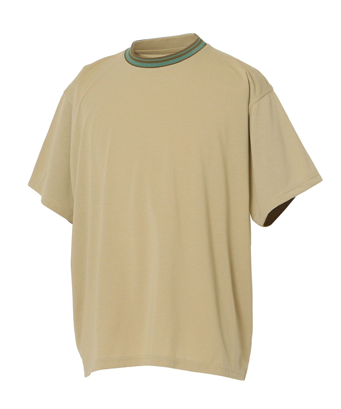 RINGER COLLAR BORDER TEE