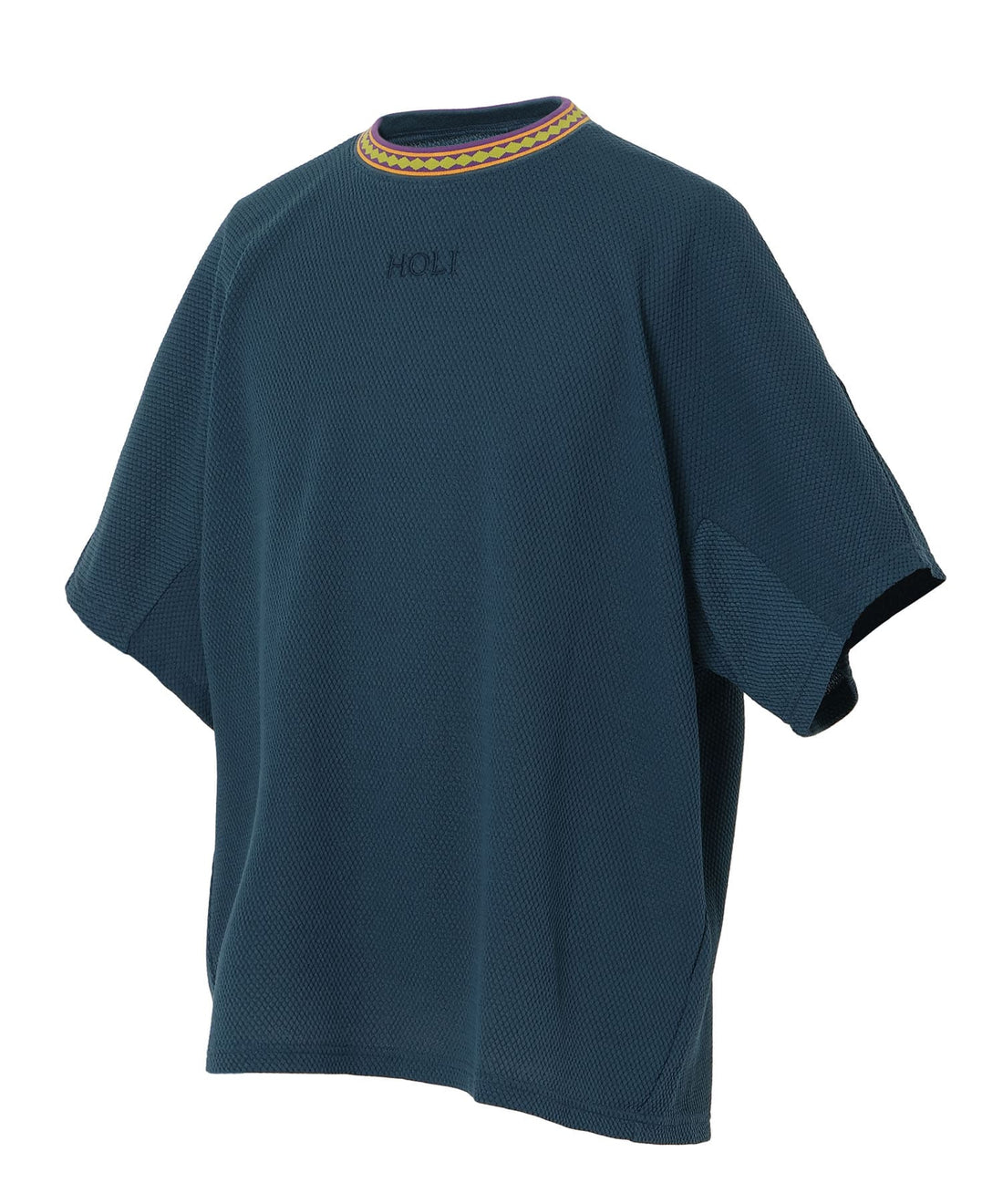 RINGER COLLAR PANEL TEE