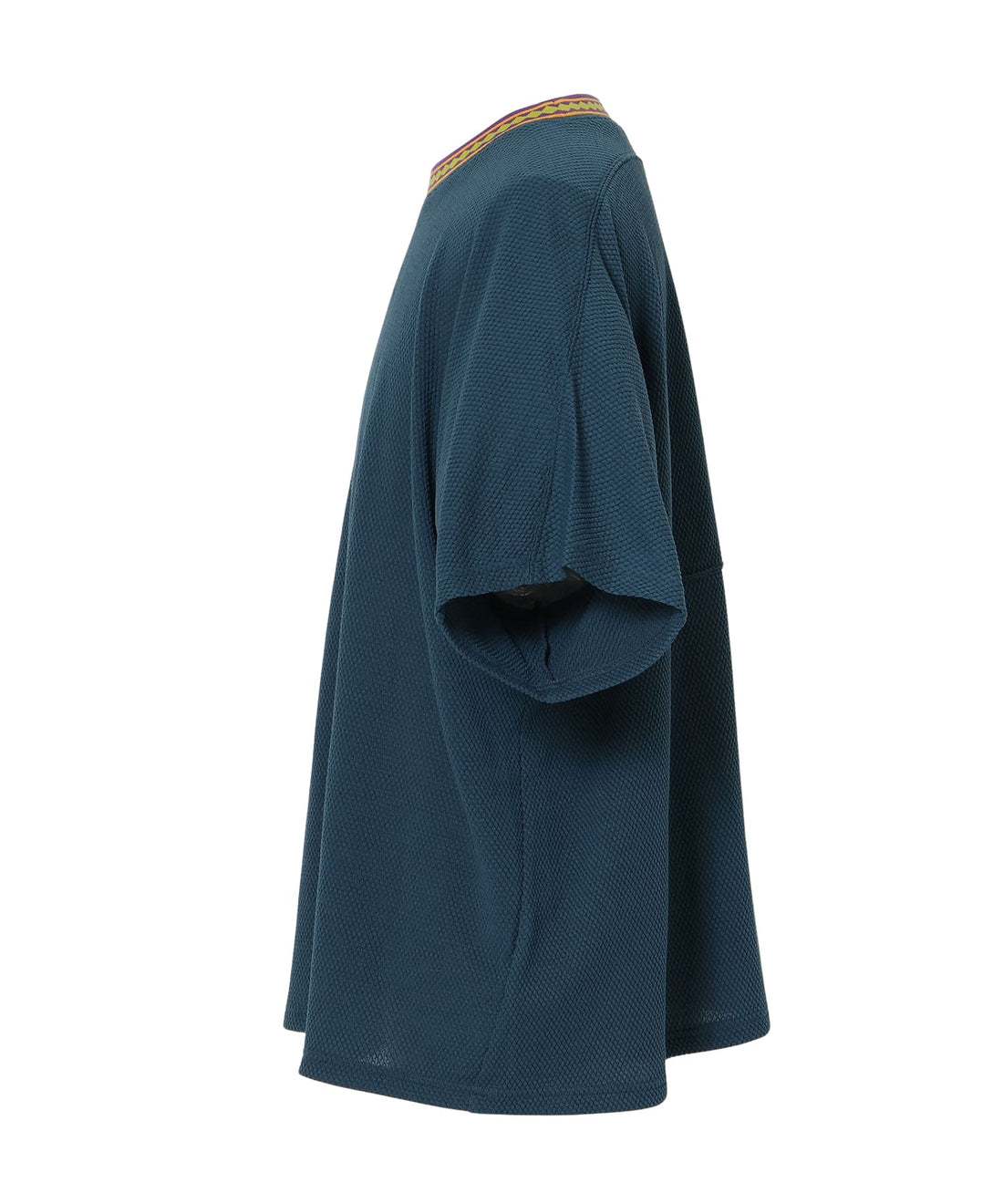 RINGER COLLAR PANEL TEE