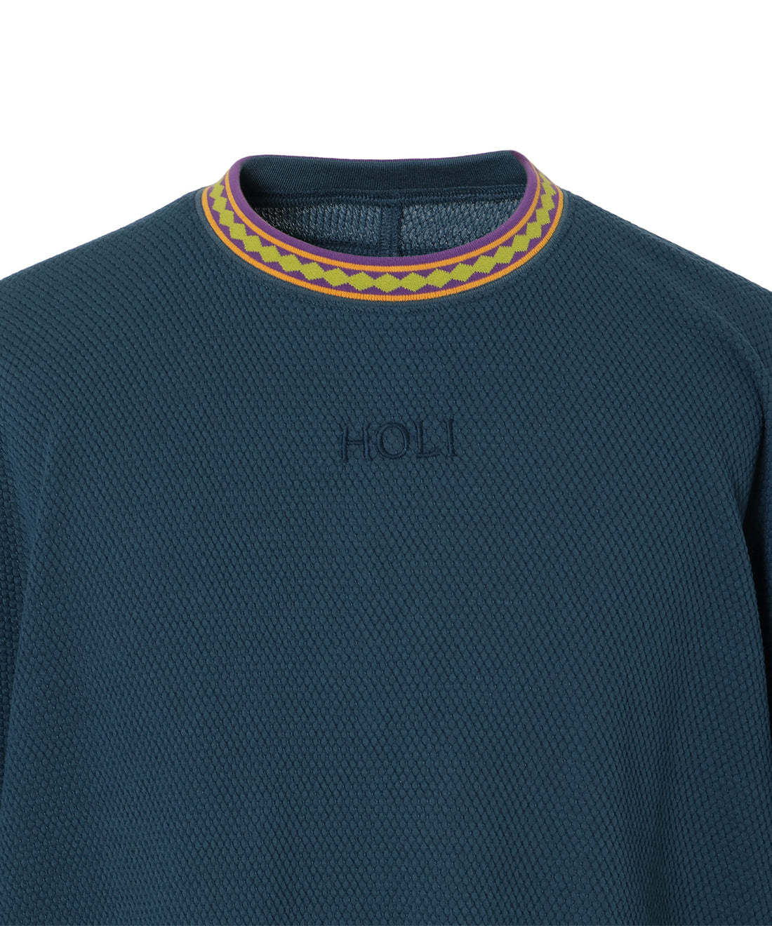 RINGER COLLAR PANEL TEE