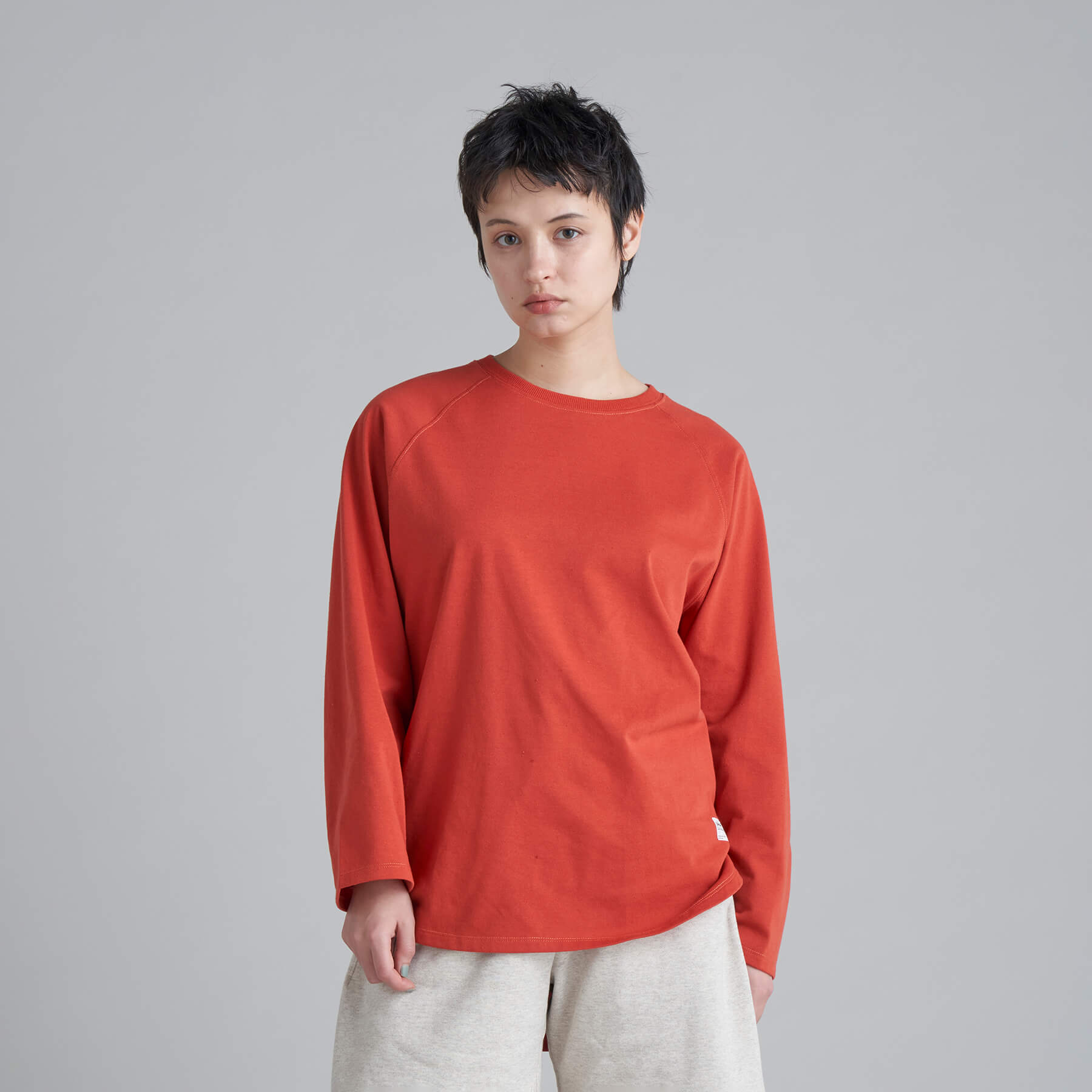 ECO HYBRID RAGLAN SLEEVE TUNIC TEE / エコハイブリッド ラグラン 