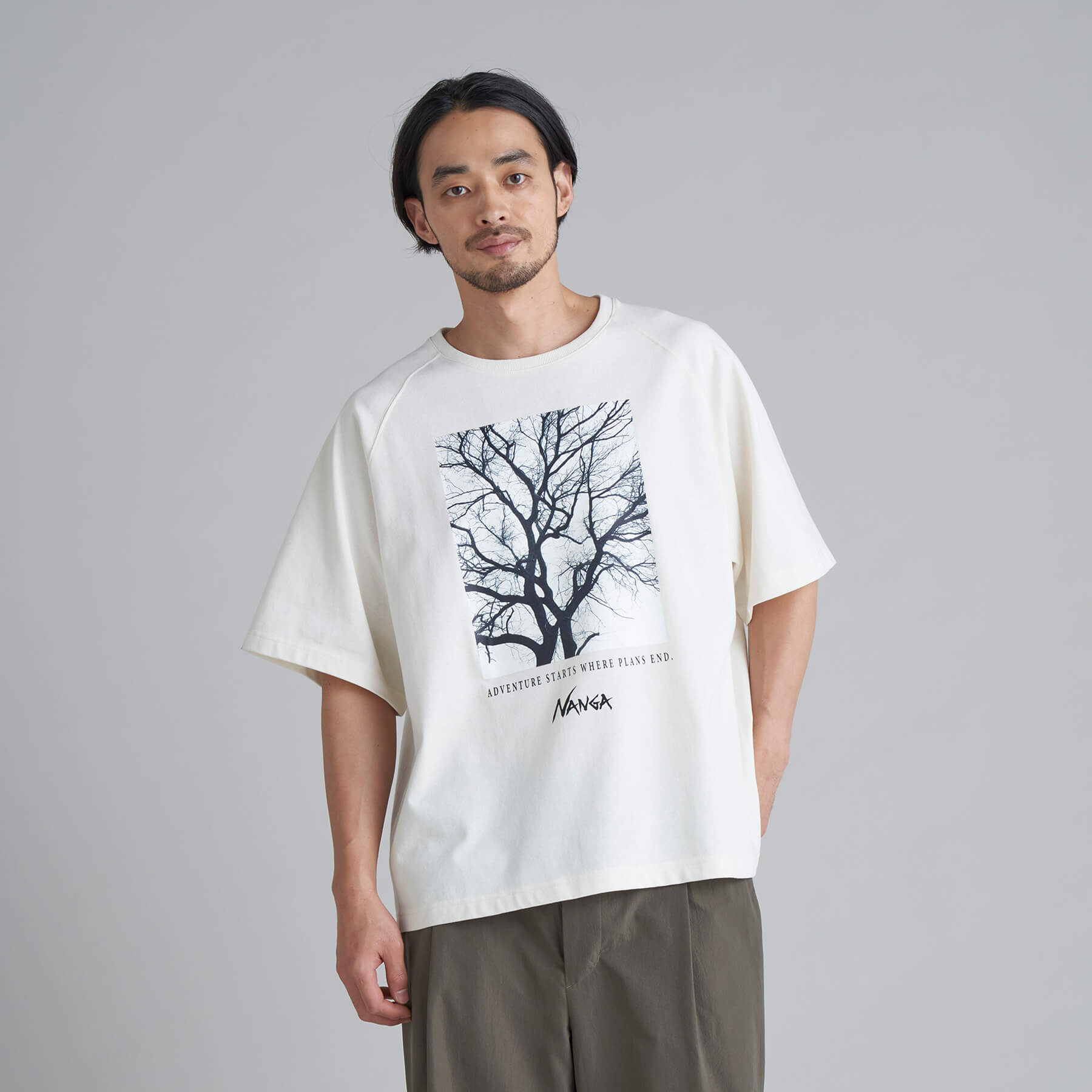 ECO HYBRID STAY TEE (UNISEX) / エコハイブリッド ステイティー (ユニ 