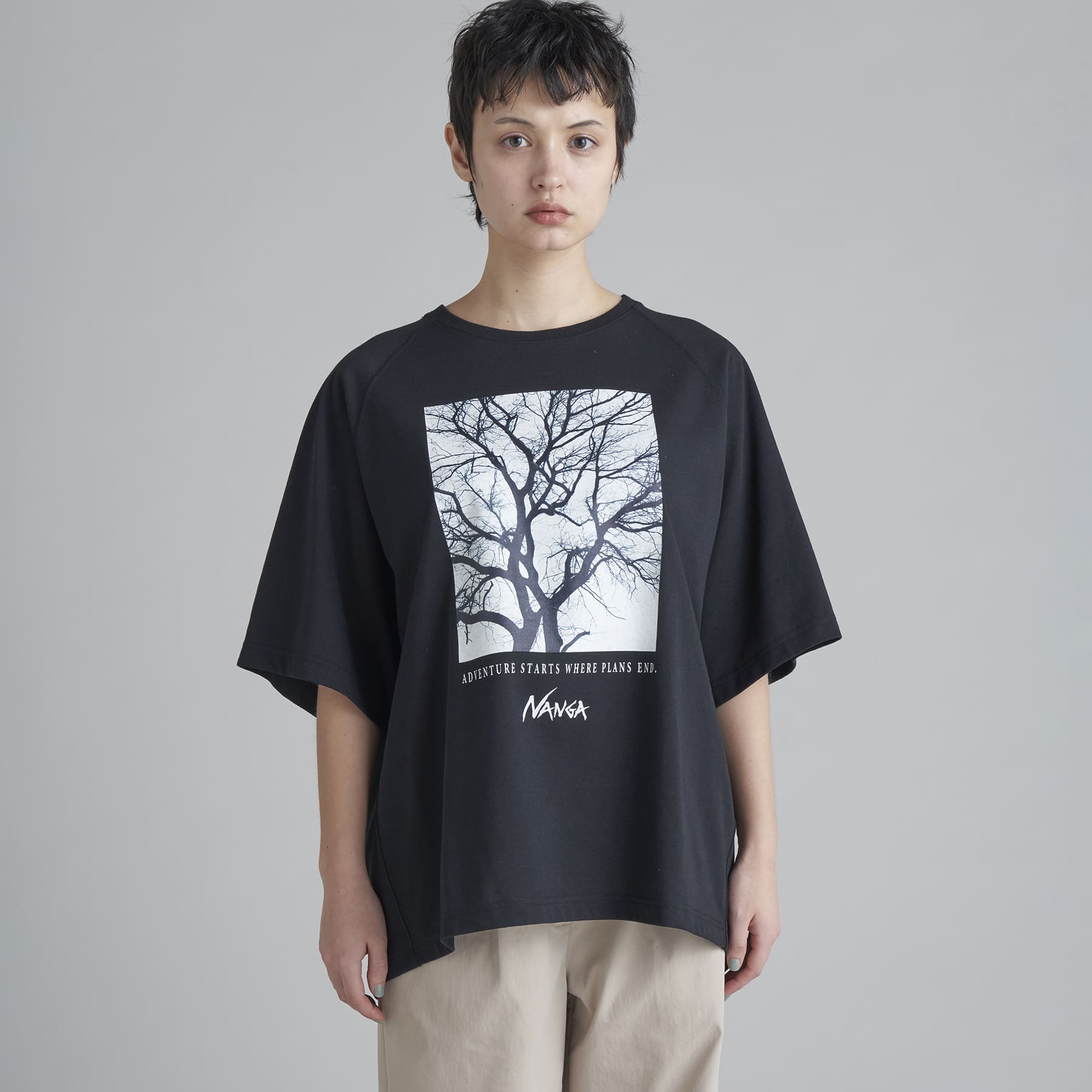 ECO HYBRID STAY TEE (UNISEX) / エコハイブリッド ステイティー (ユニ 