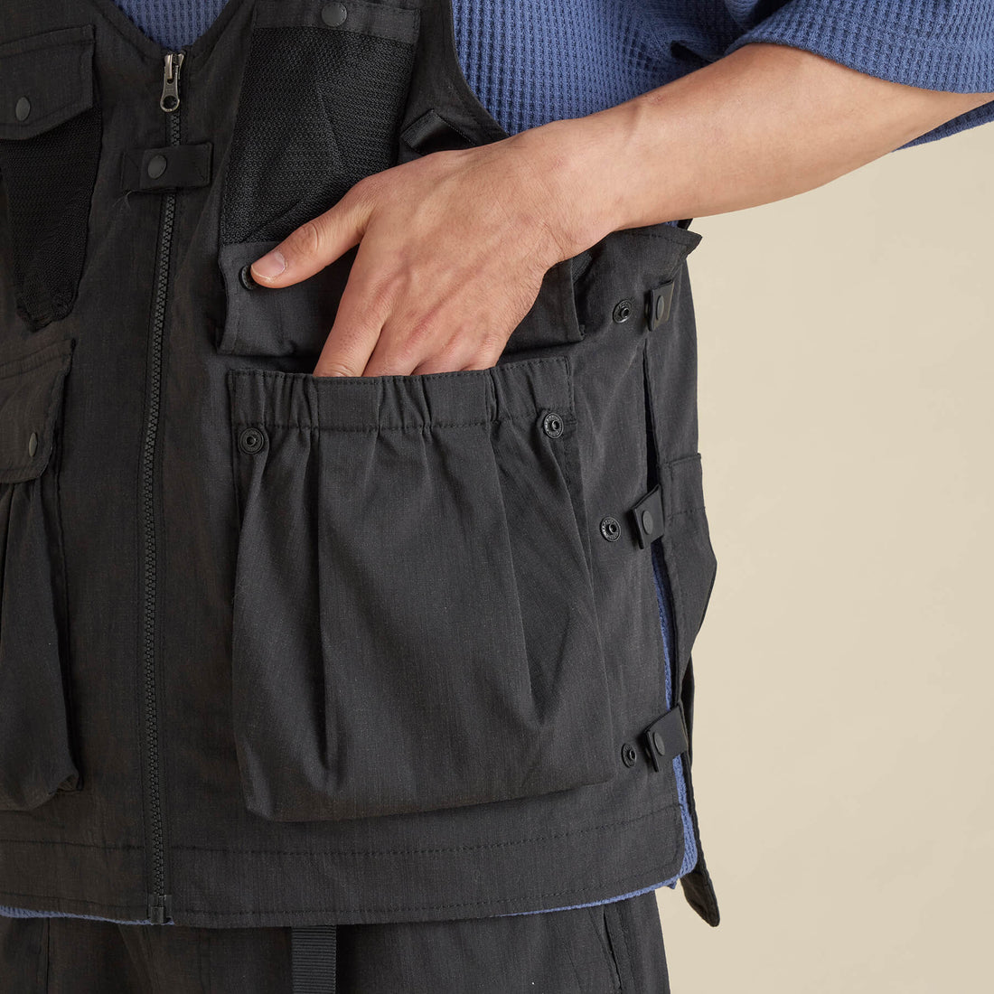 HINOC RIPSTOP FIELD VEST / ヒノックリップストップ フィールドベスト