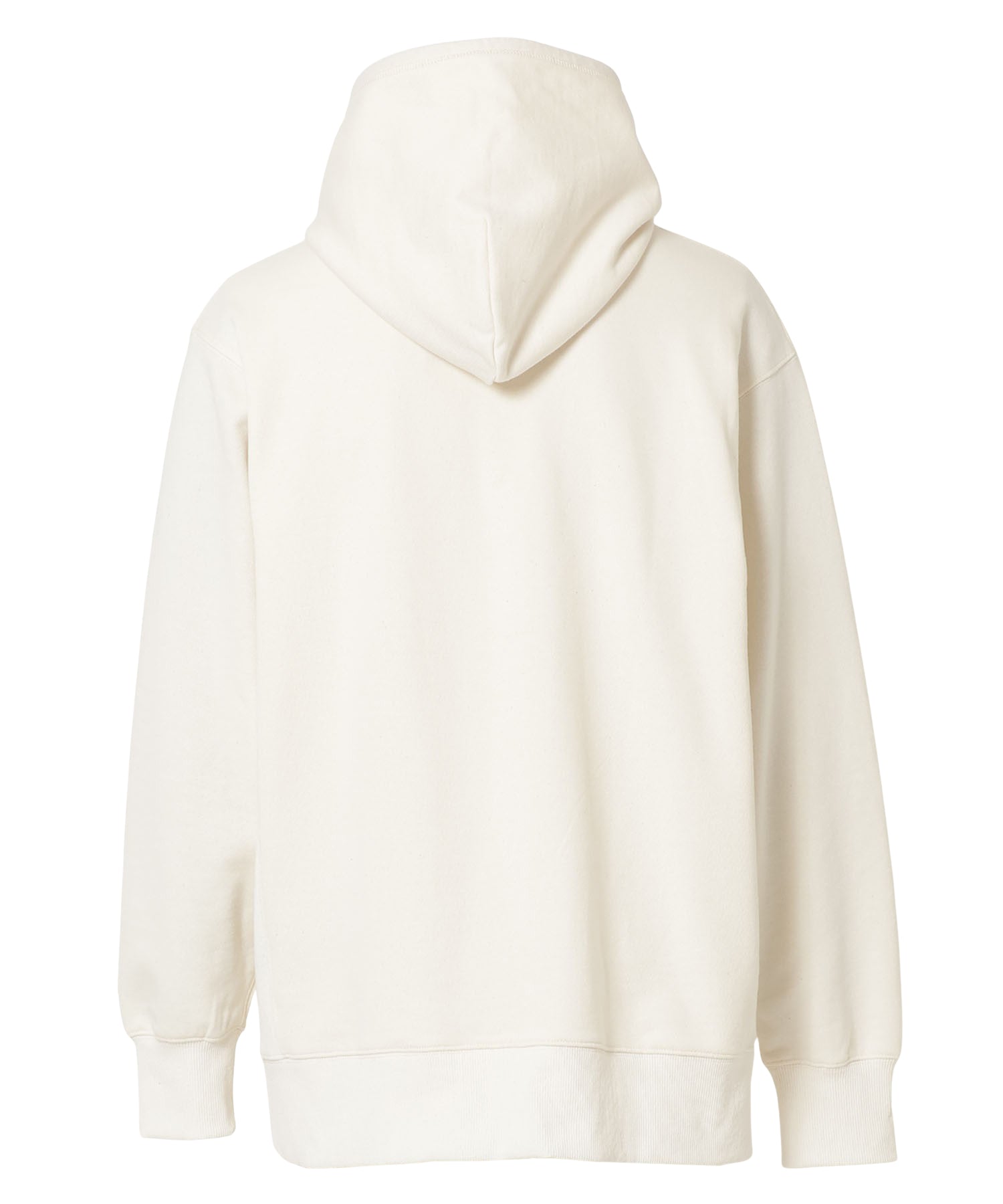 ECO HYBRID MINI BOX LOGO EMBROIDERY SWEAT HOODIE(UNISEX