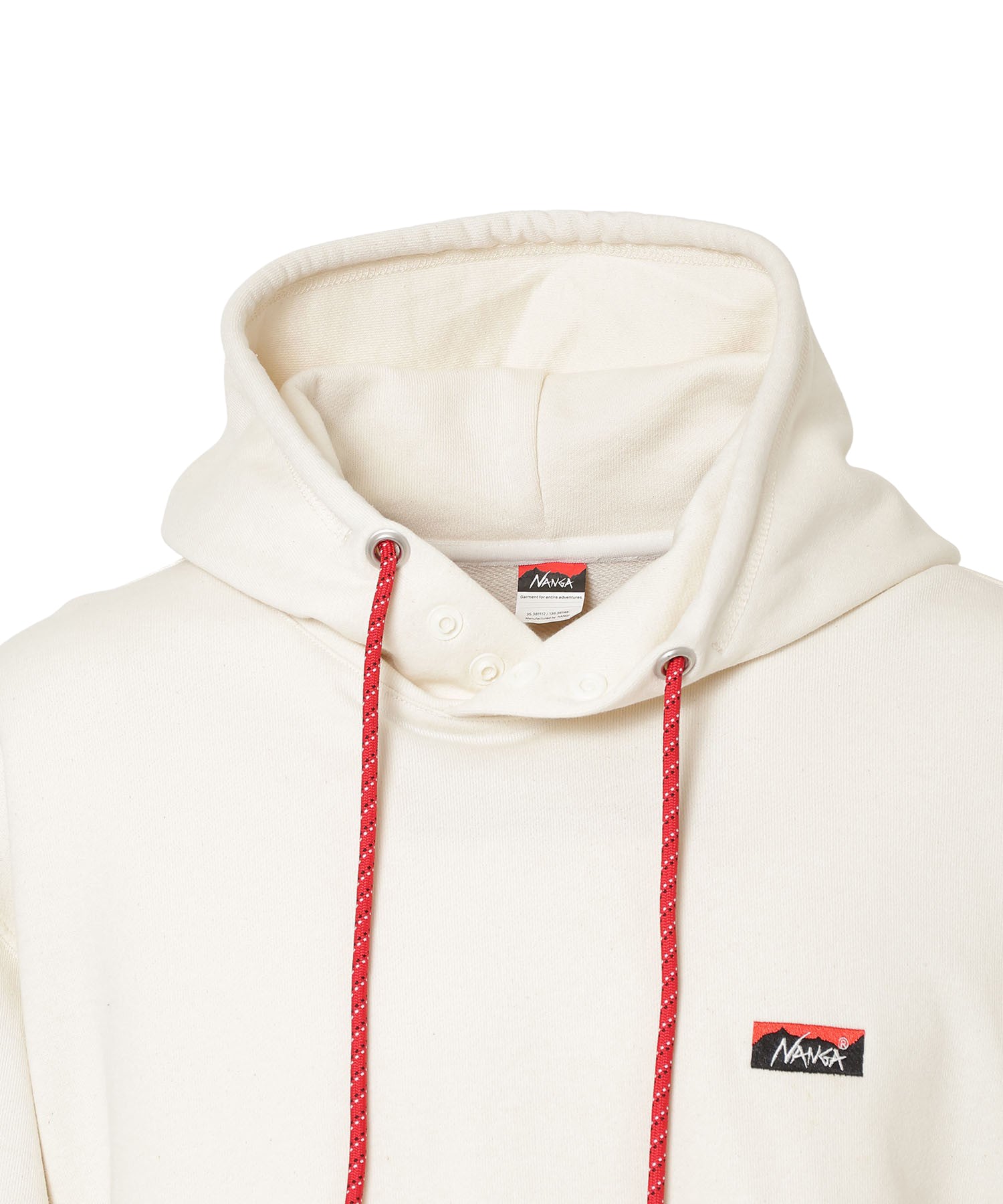 ECO HYBRID MINI BOX LOGO EMBROIDERY SWEAT HOODIE(UNISEX