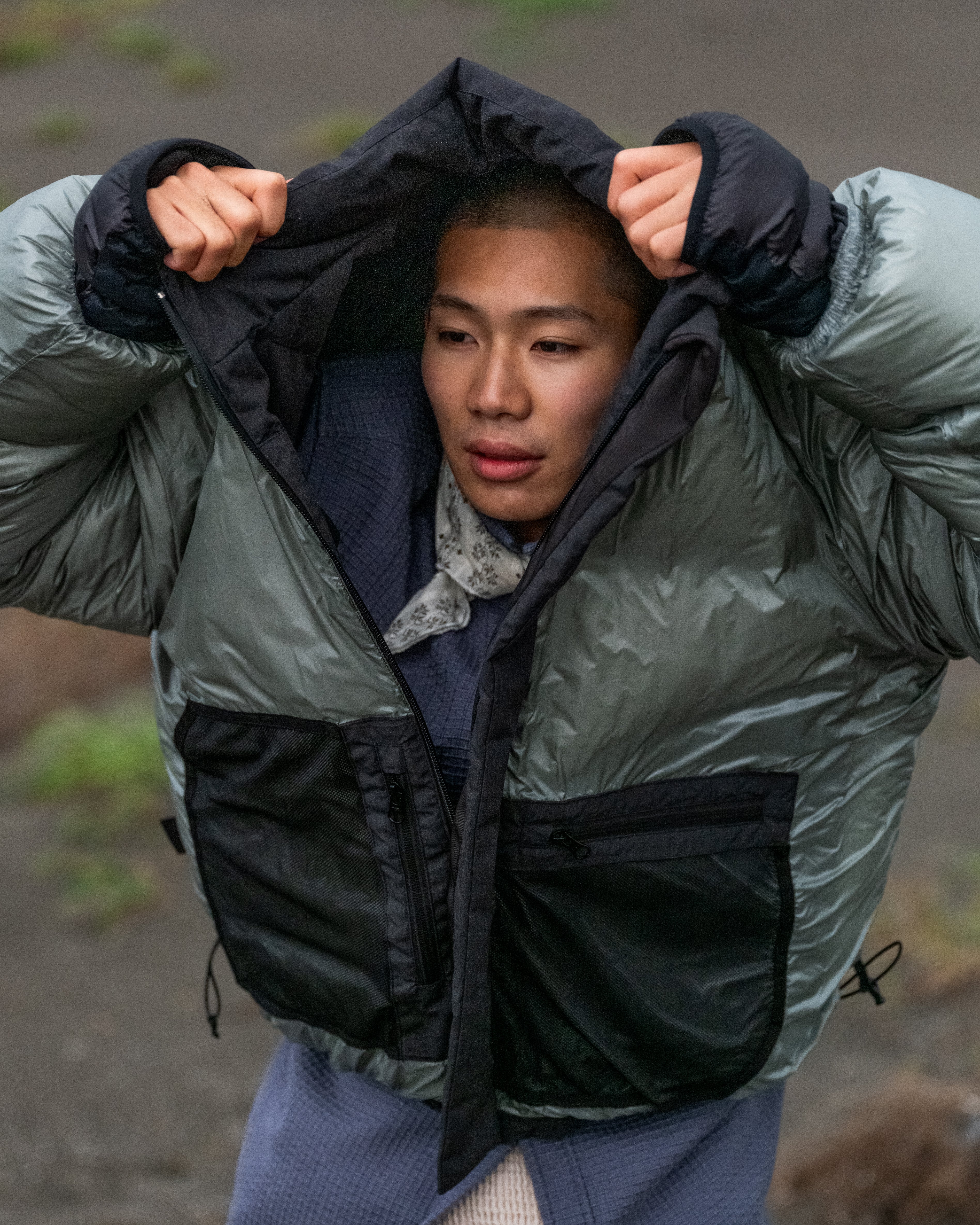 NANGA×18east HOODED RANGE DOWN JACKET – NANGA ONLINE SHOP