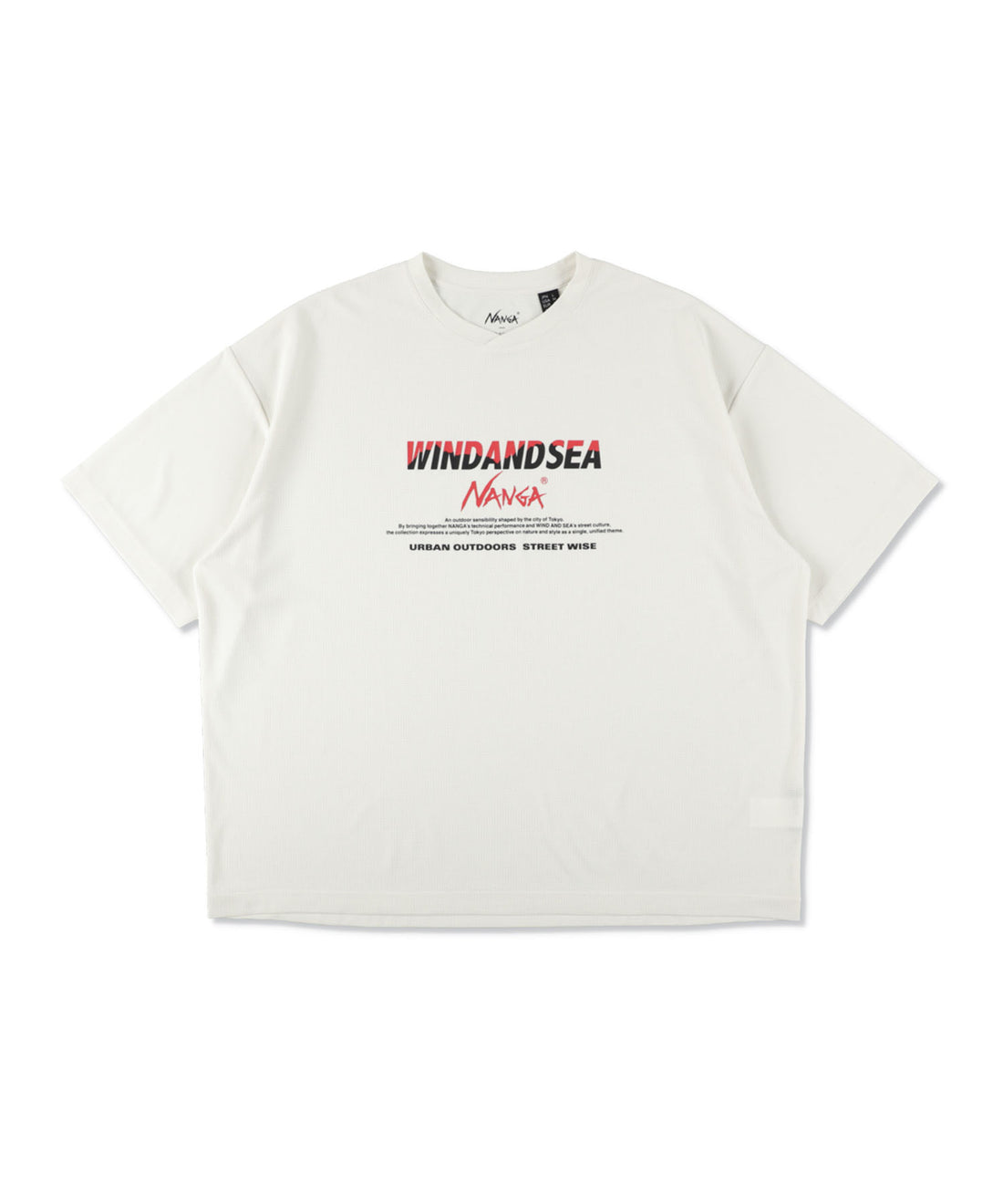 NANGA×WDS POWER DRY NW LOGO TEE
