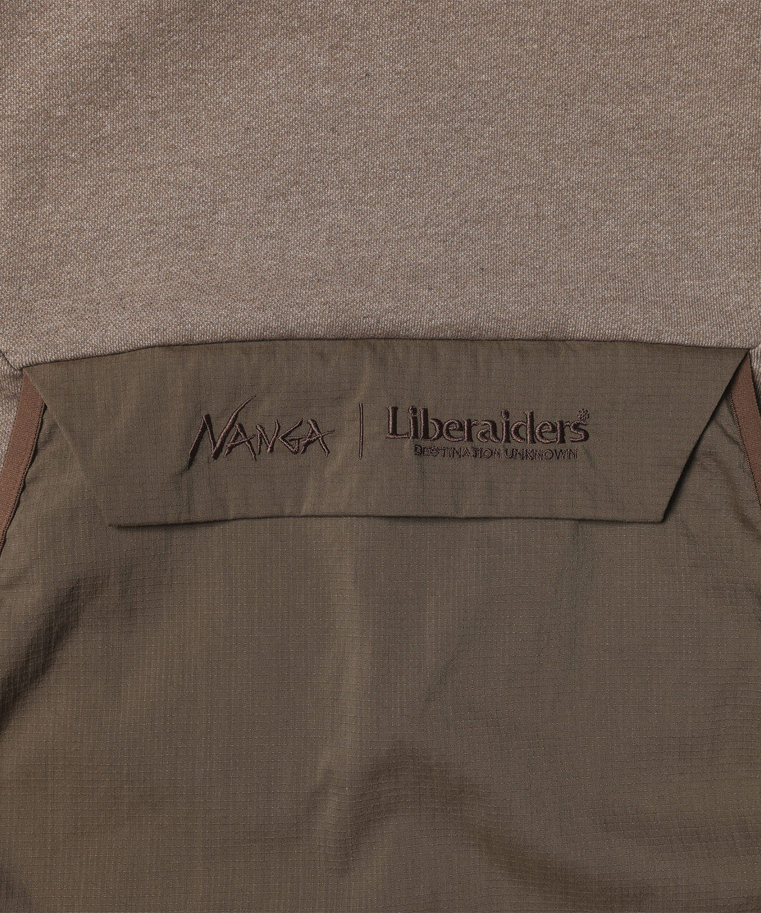 NANGA×LIBERAIDERS ECO HYBRID HOODIE