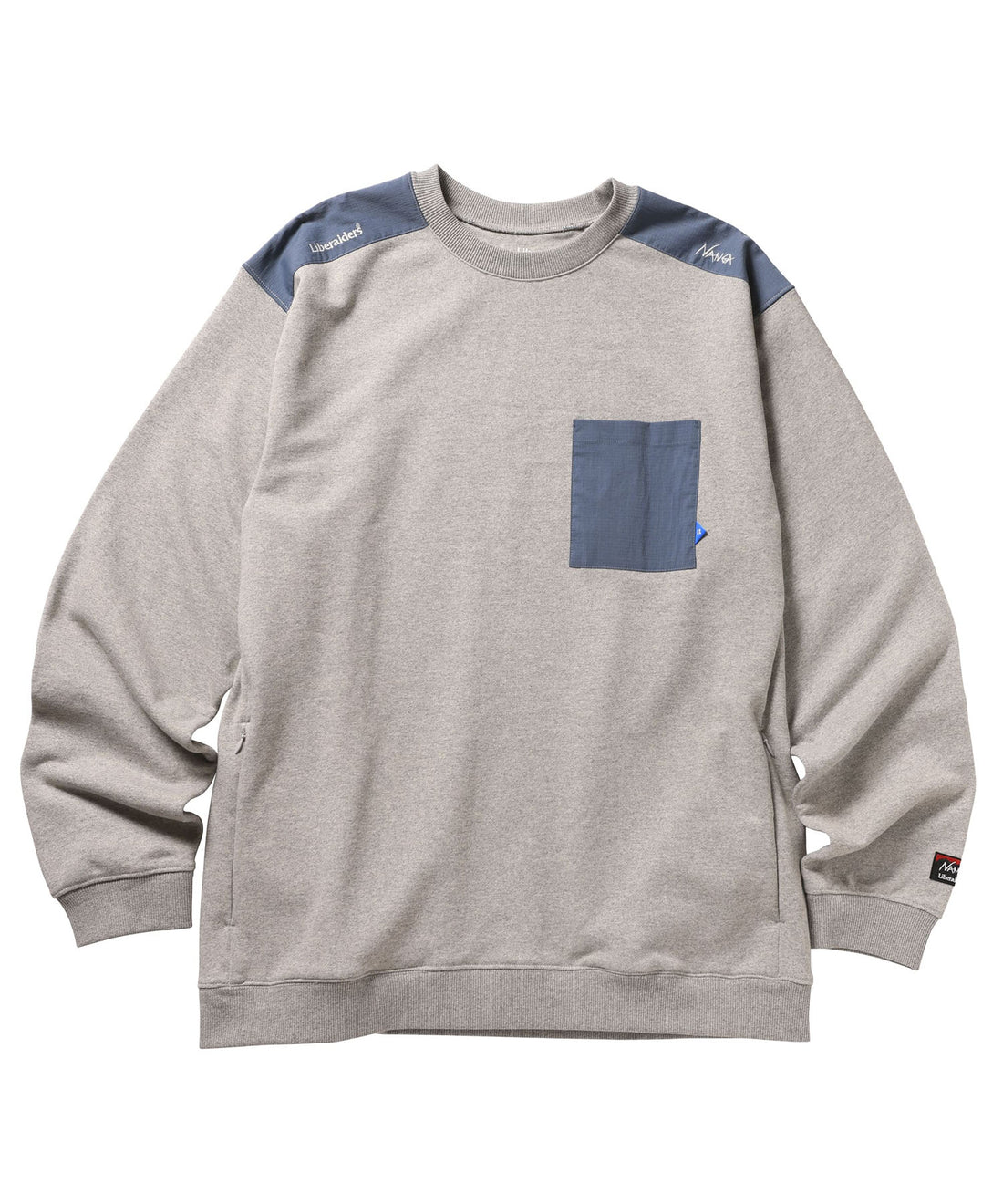 NANGA×LIBERAIDERS ECO HYBRID SWEATSHIRT