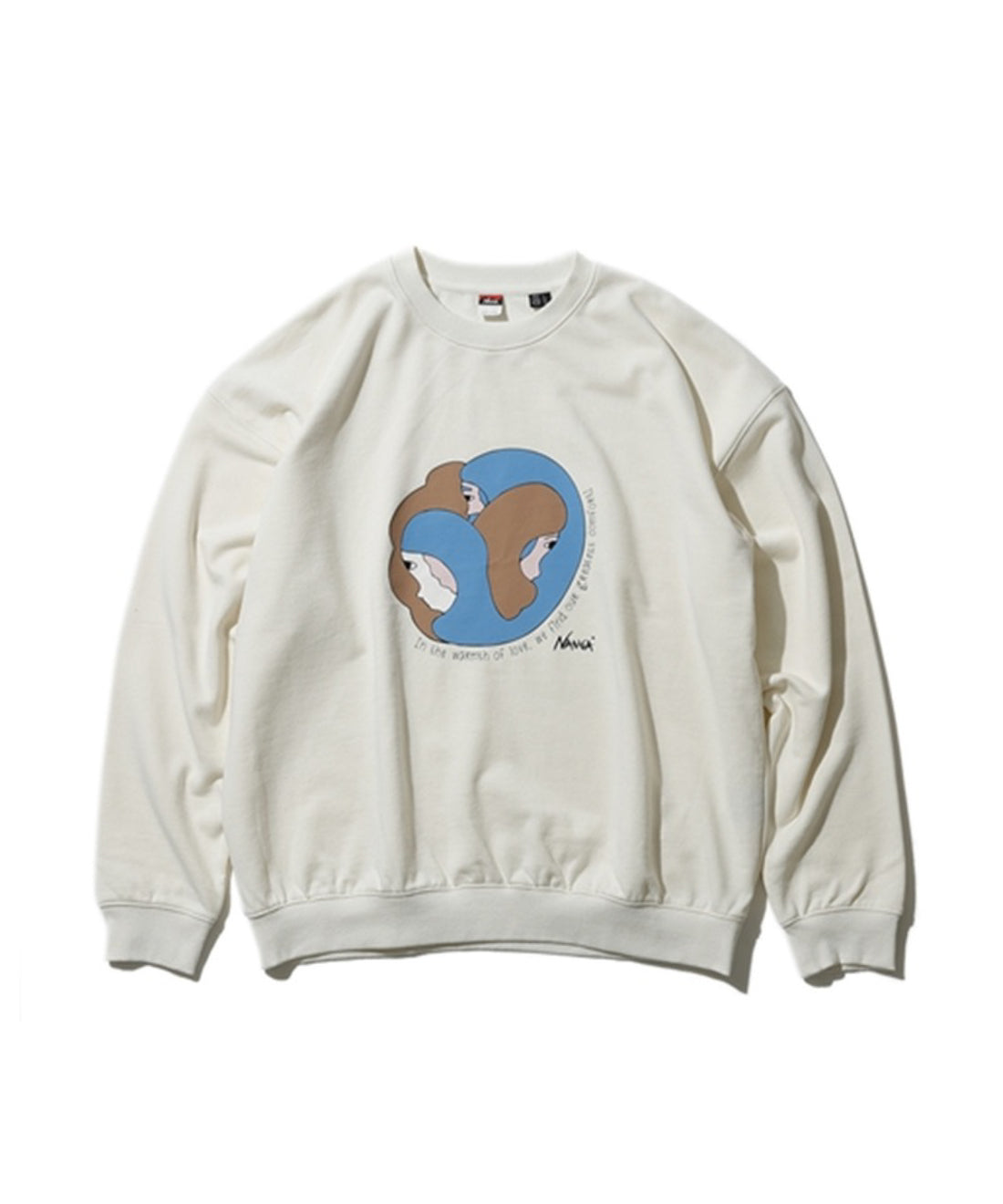 NANGA×Jerry Ukai ECO HYBRID WARMTH OF LOVE SWEATSHIRT