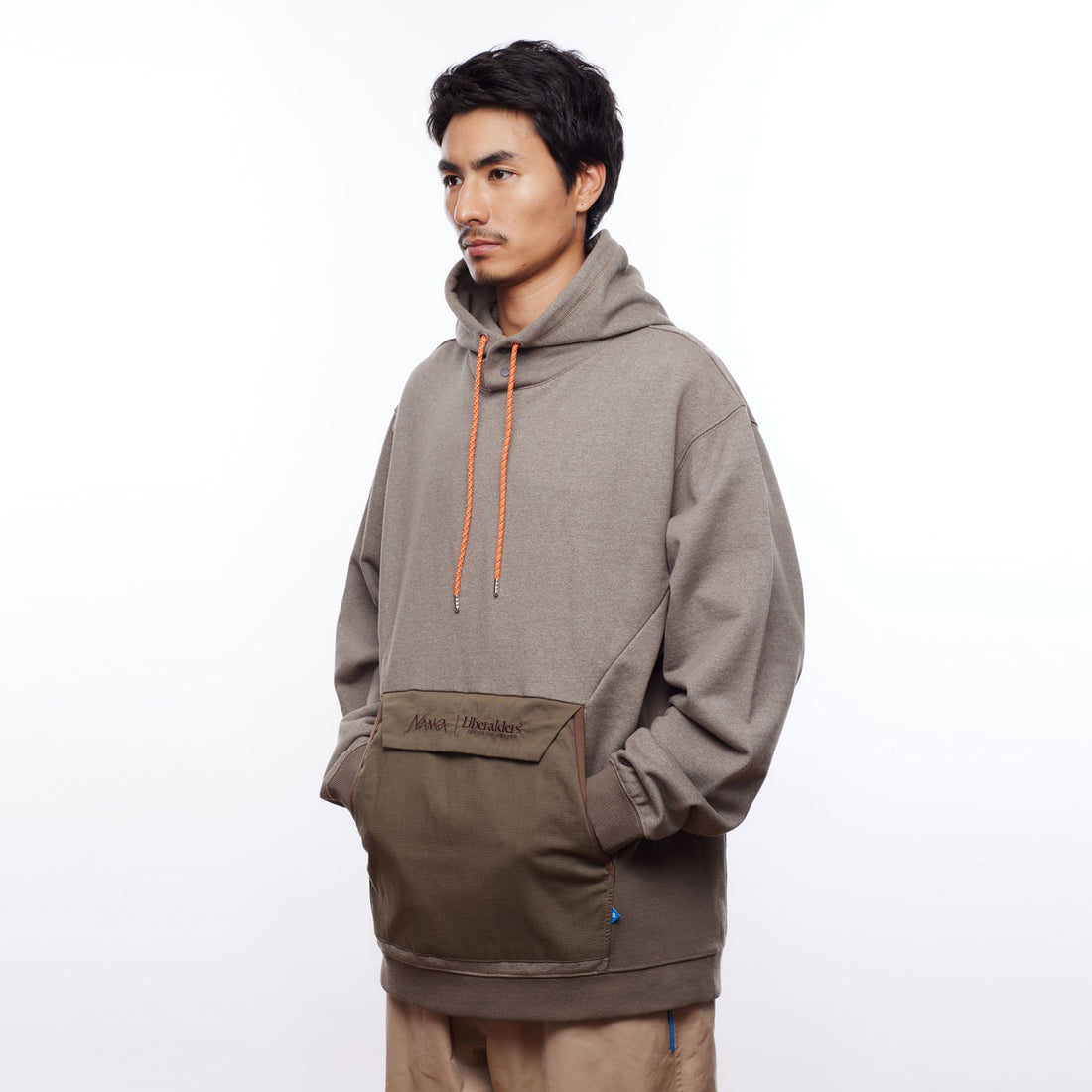 NANGA×LIBERAIDERS ECO HYBRID HOODIE