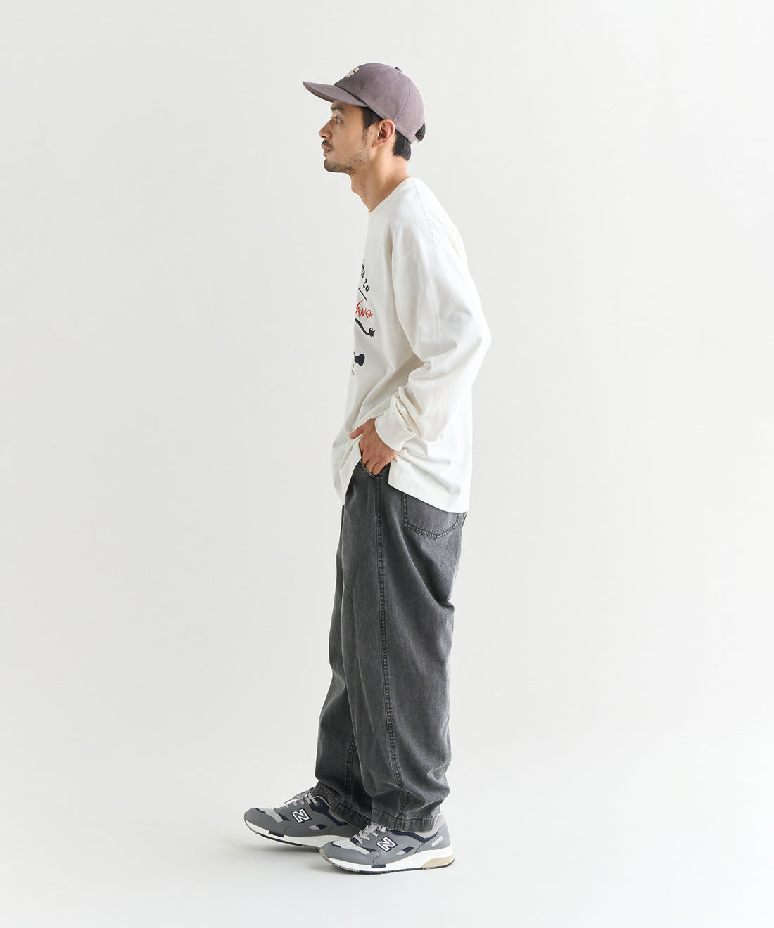 着用モデル：メンズ 180cm ／ 着用サイズ：L